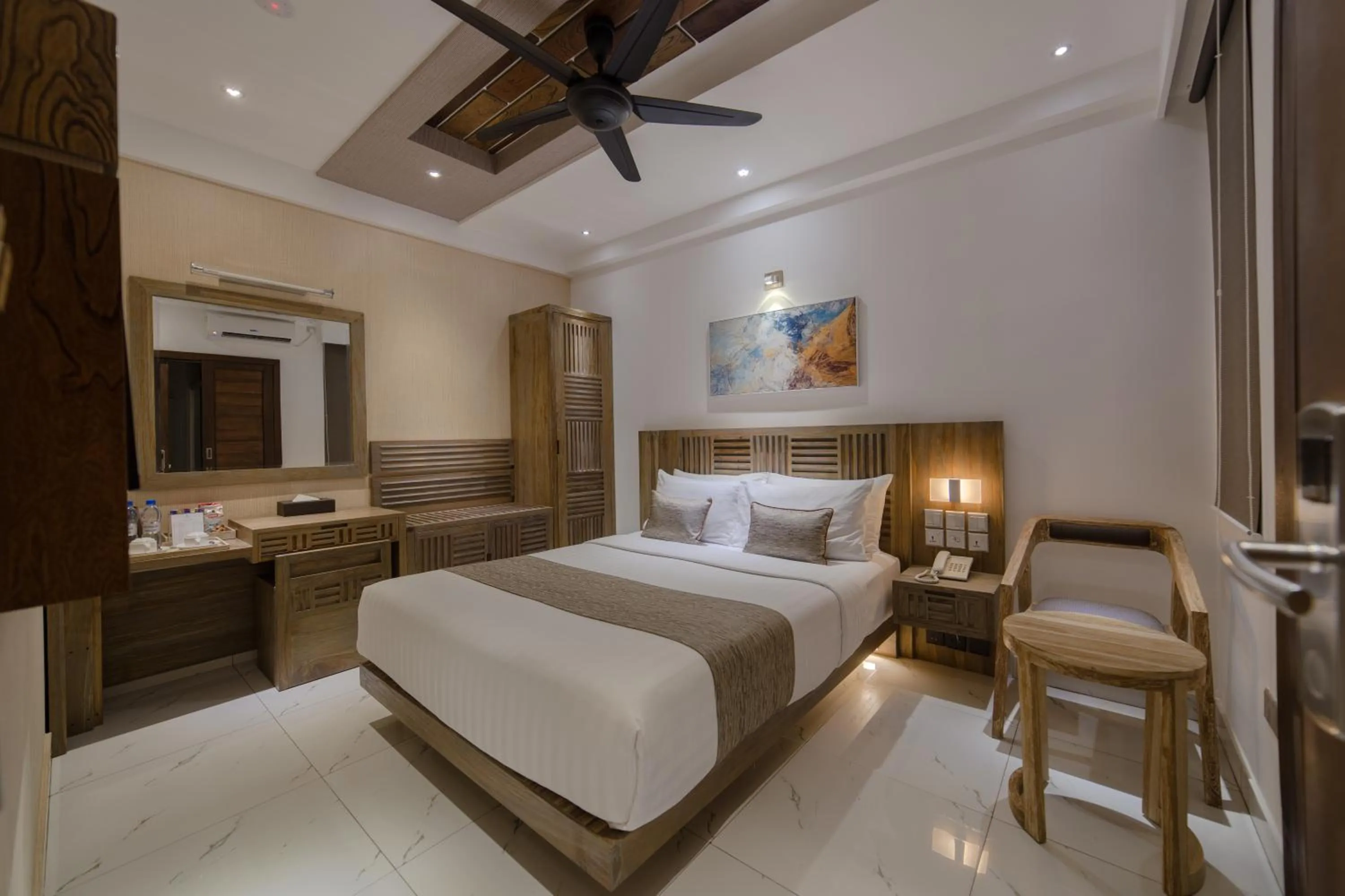Photo of the whole room, Bed in Hotel Ocean Grand at Hulhumale