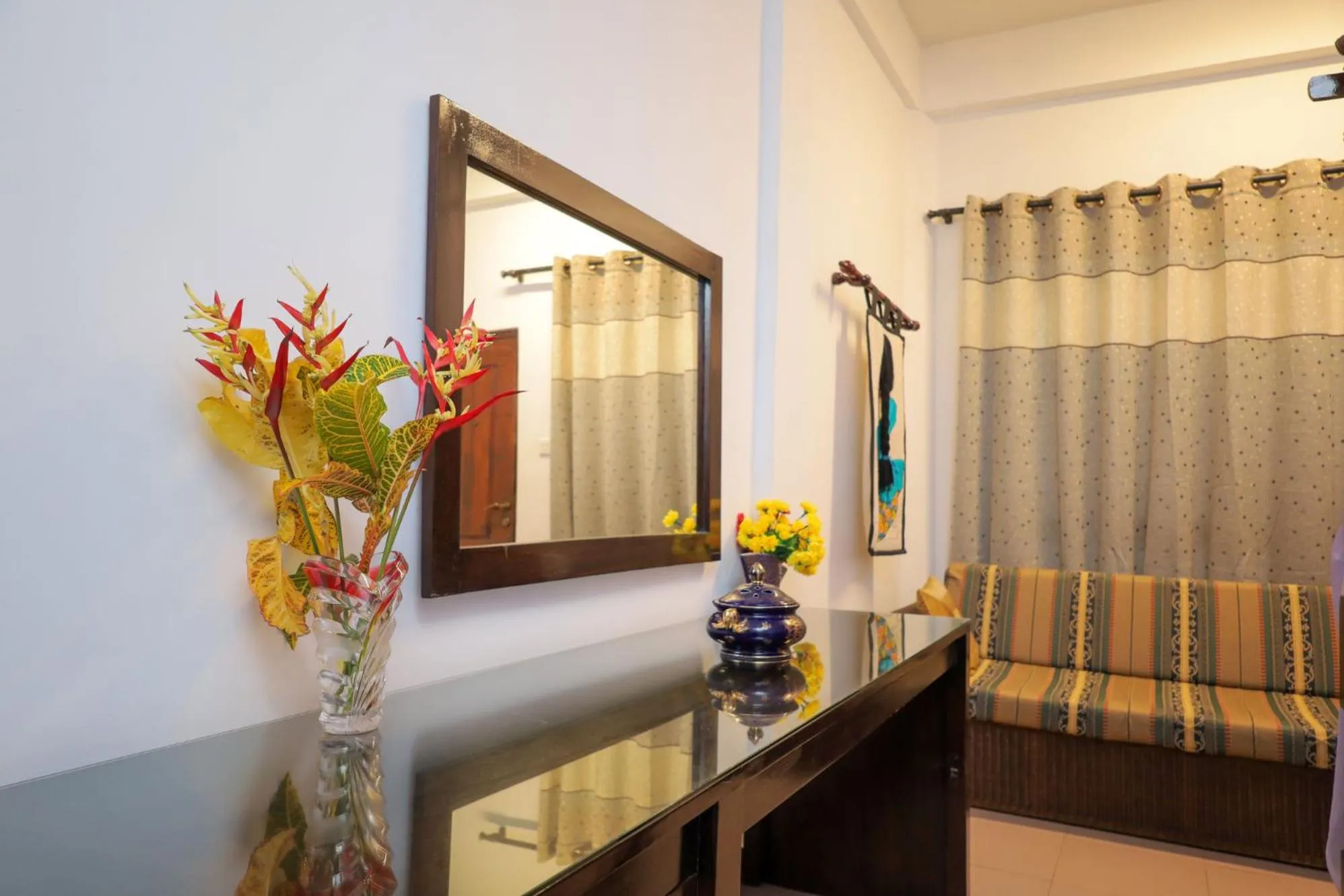 Bed in Solomon Beach Hotel