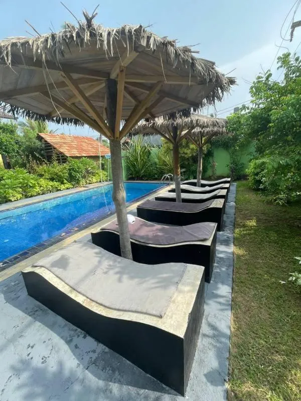 Swimming pool in Solomon Beach Hotel