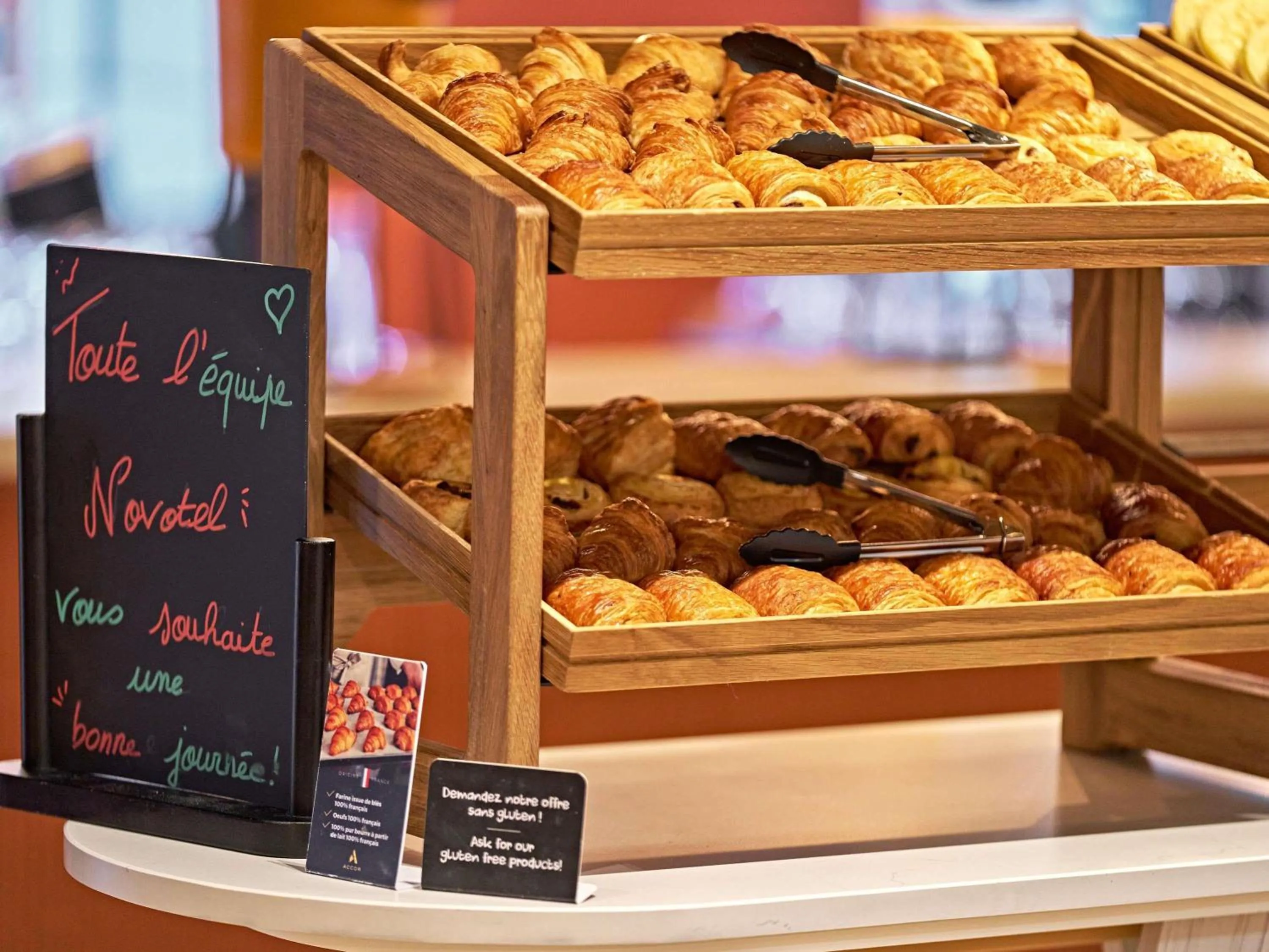 Breakfast in Novotel Rouen Centre Cathédrale