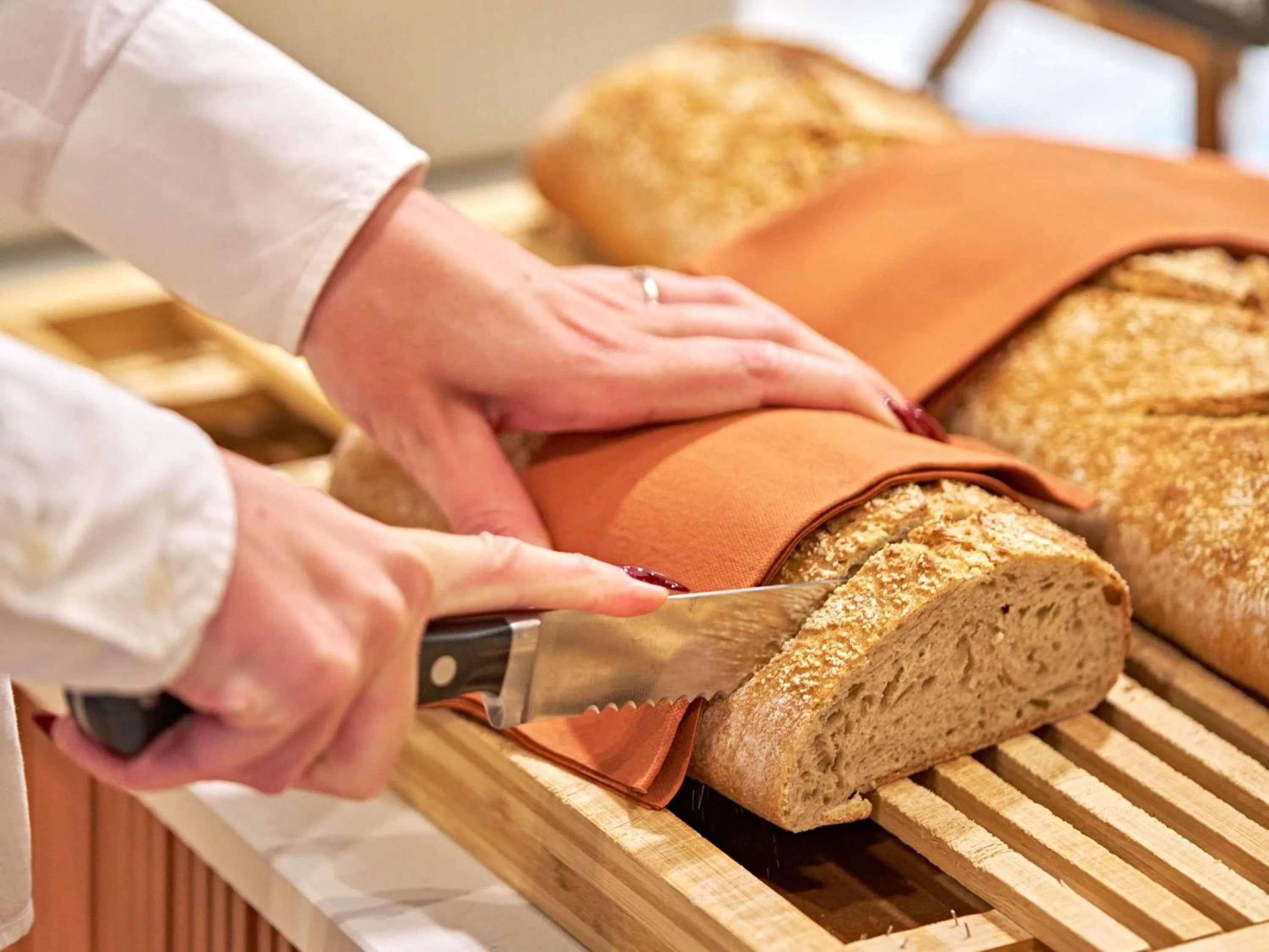 Breakfast in Novotel Rouen Centre Cathédrale