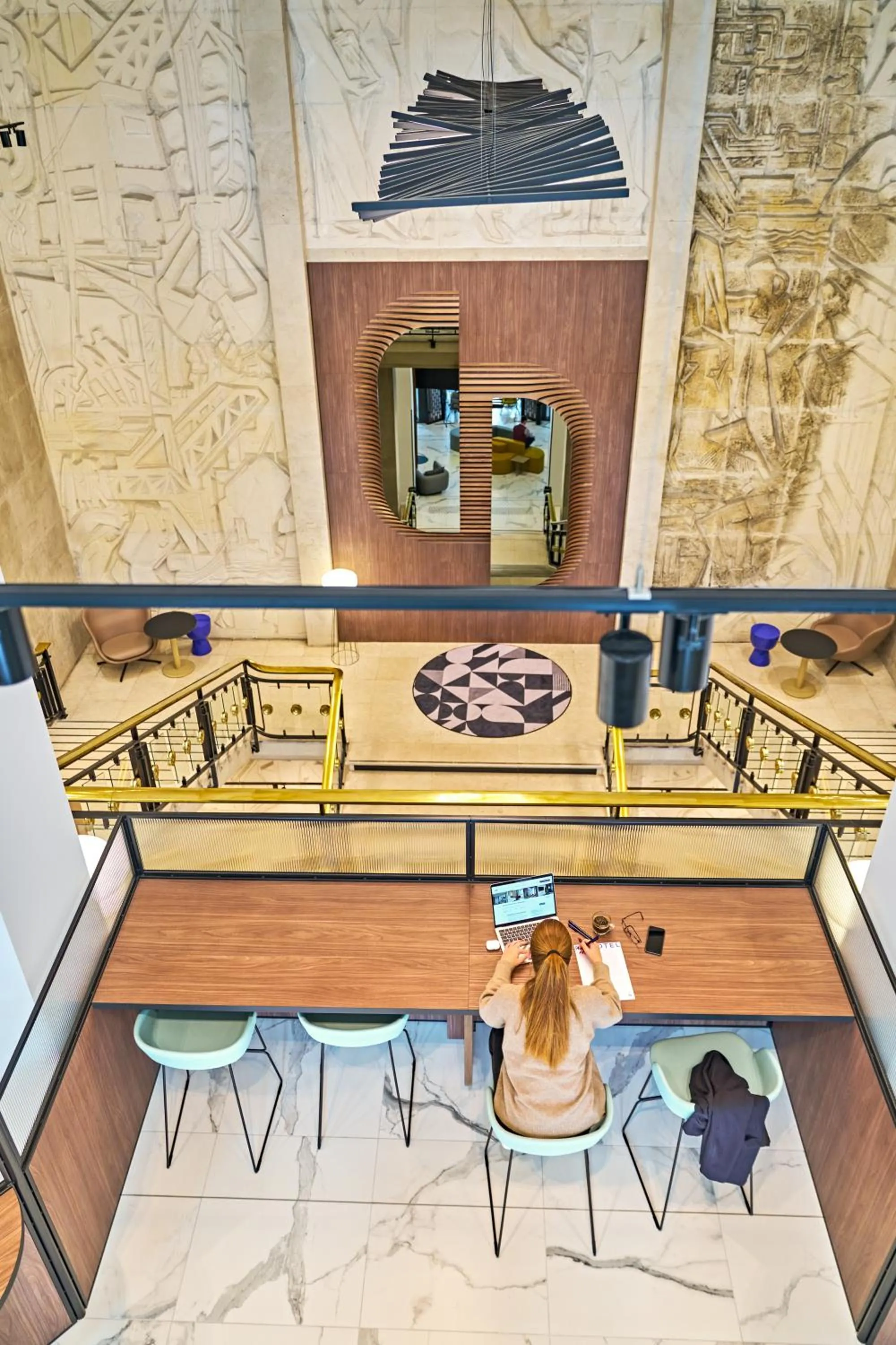 Lobby or reception in Novotel Rouen Centre Cathédrale