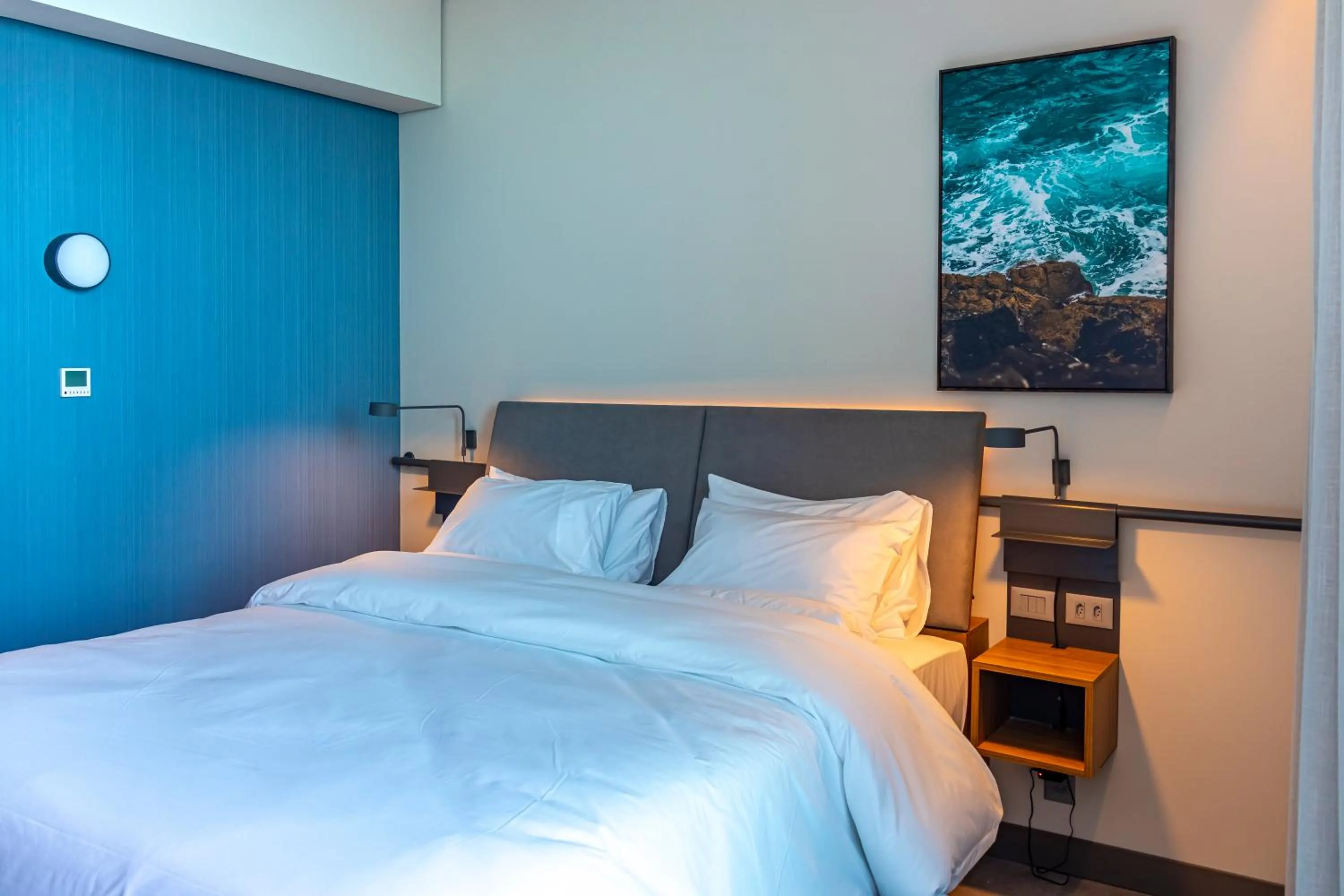 Bed in Novotel Recife Marina