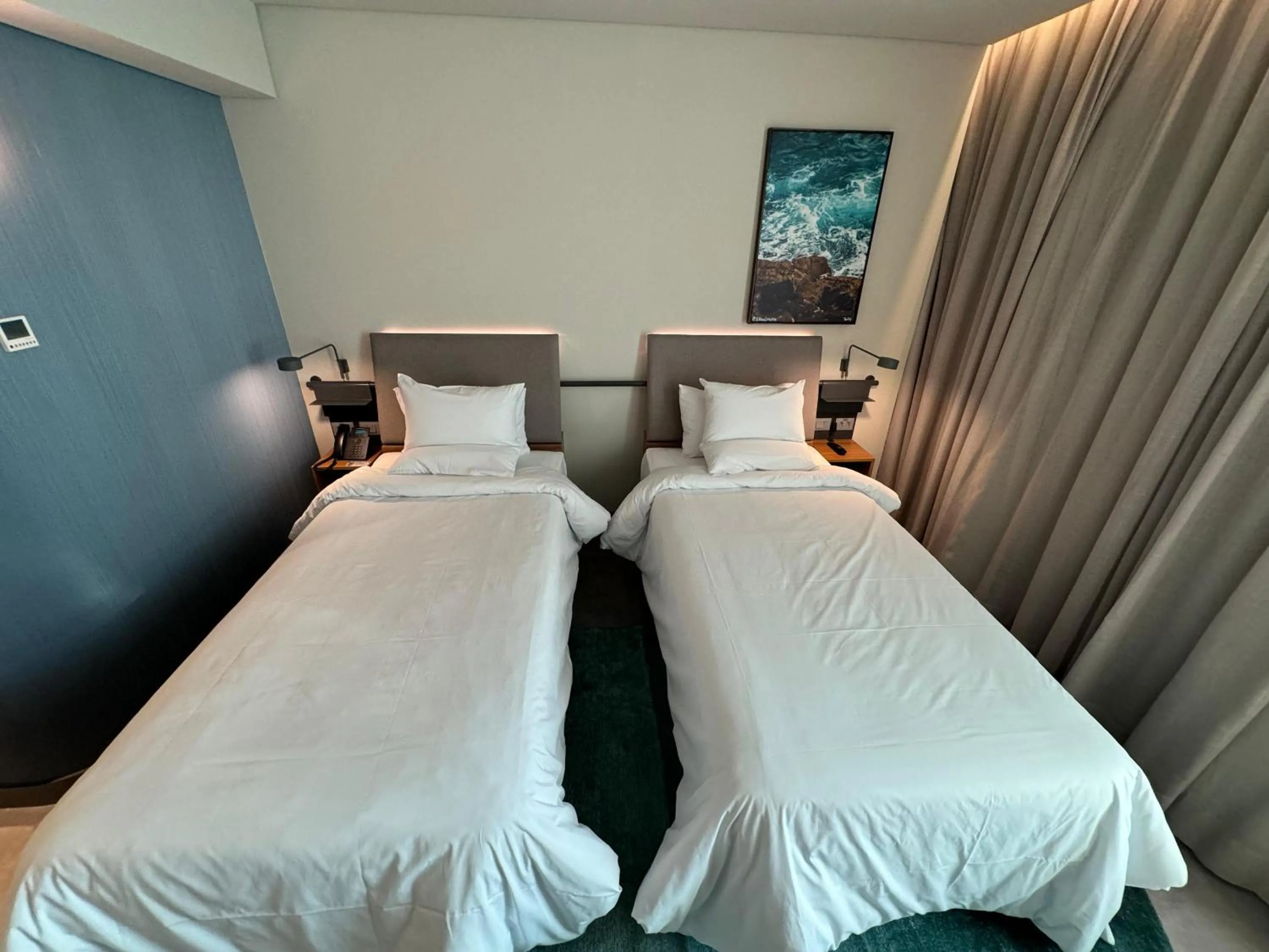 Bed in Novotel Recife Marina