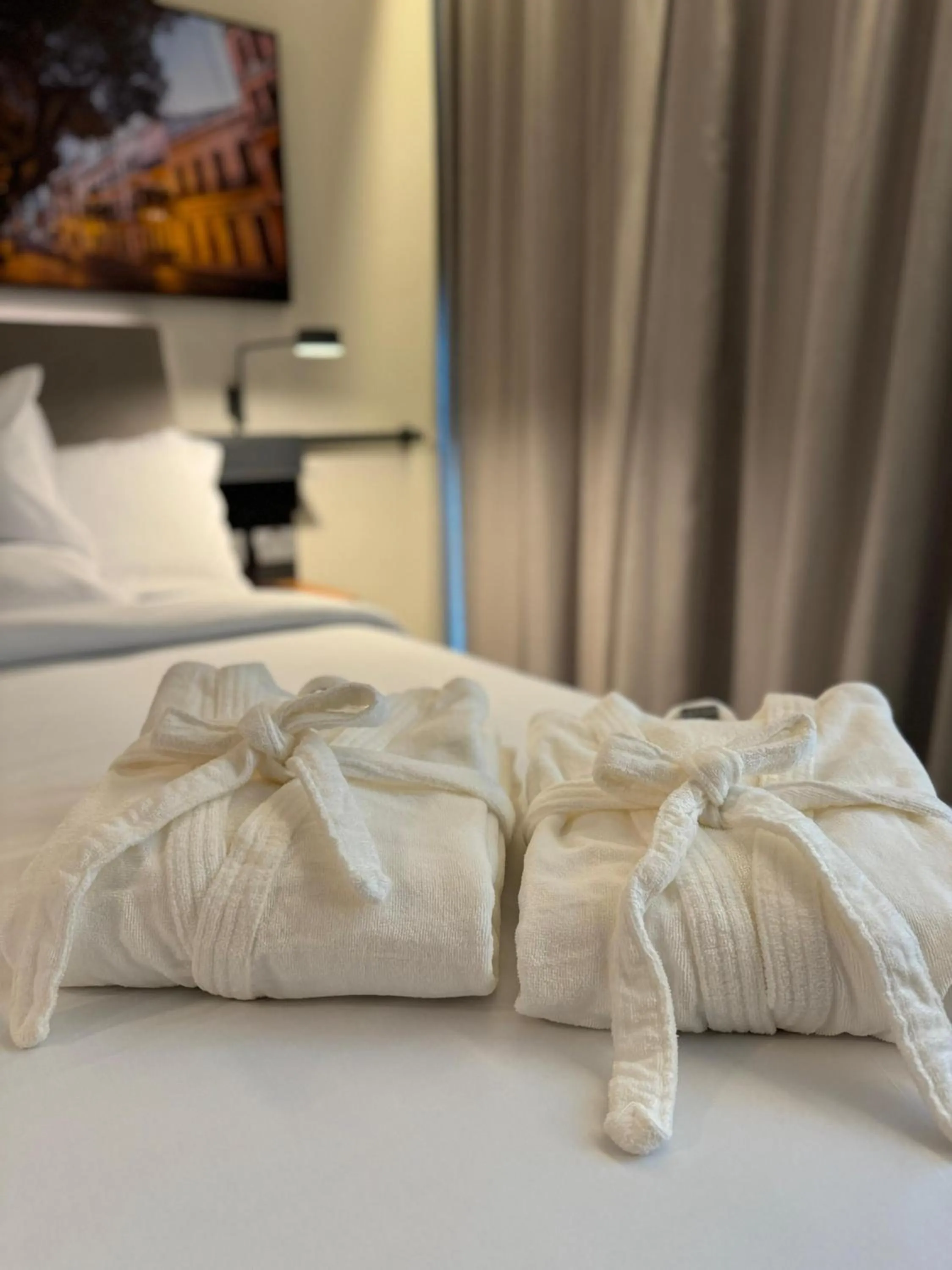 Bed in Novotel Recife Marina