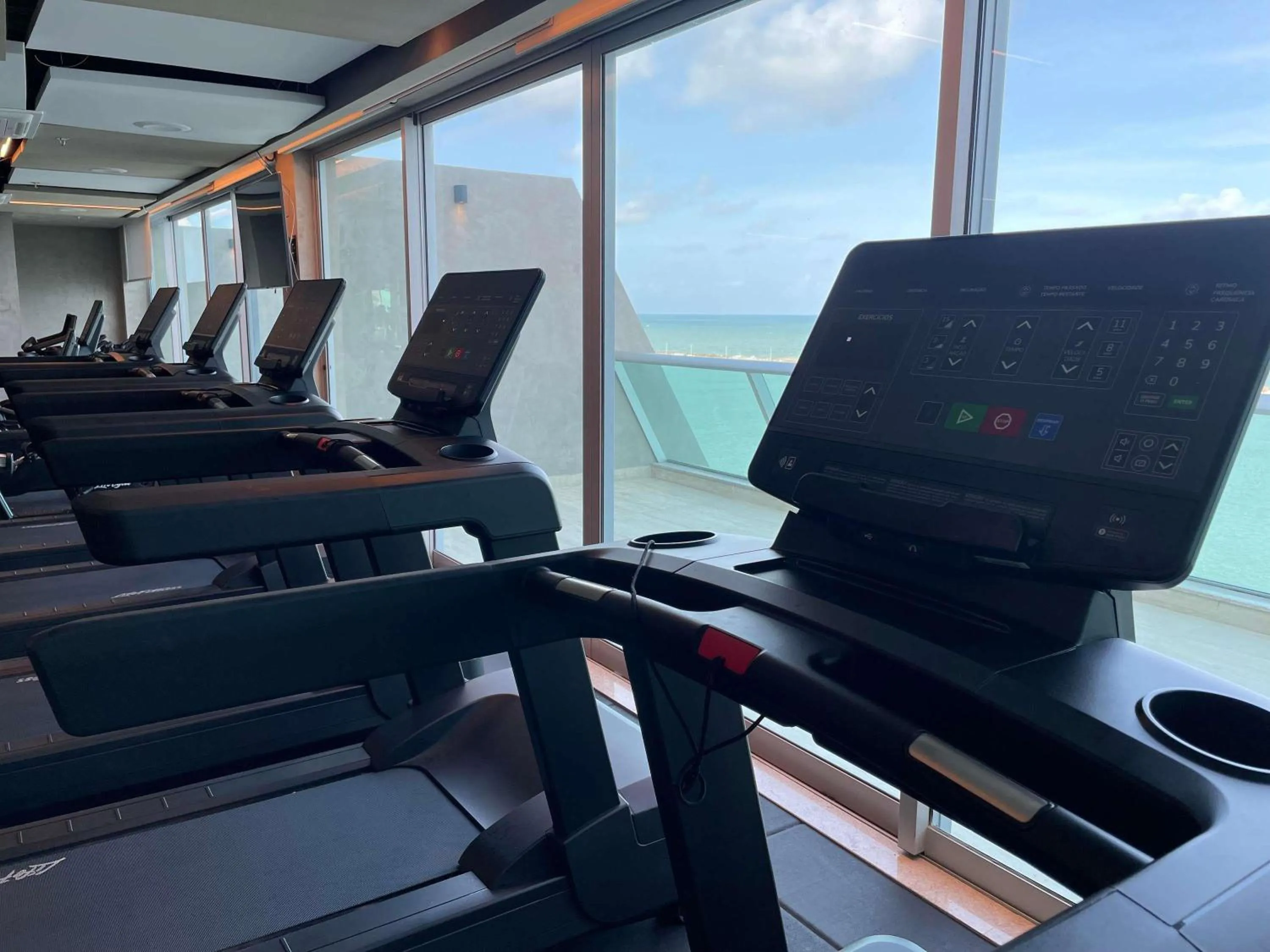 Fitness centre/facilities in Novotel Recife Marina