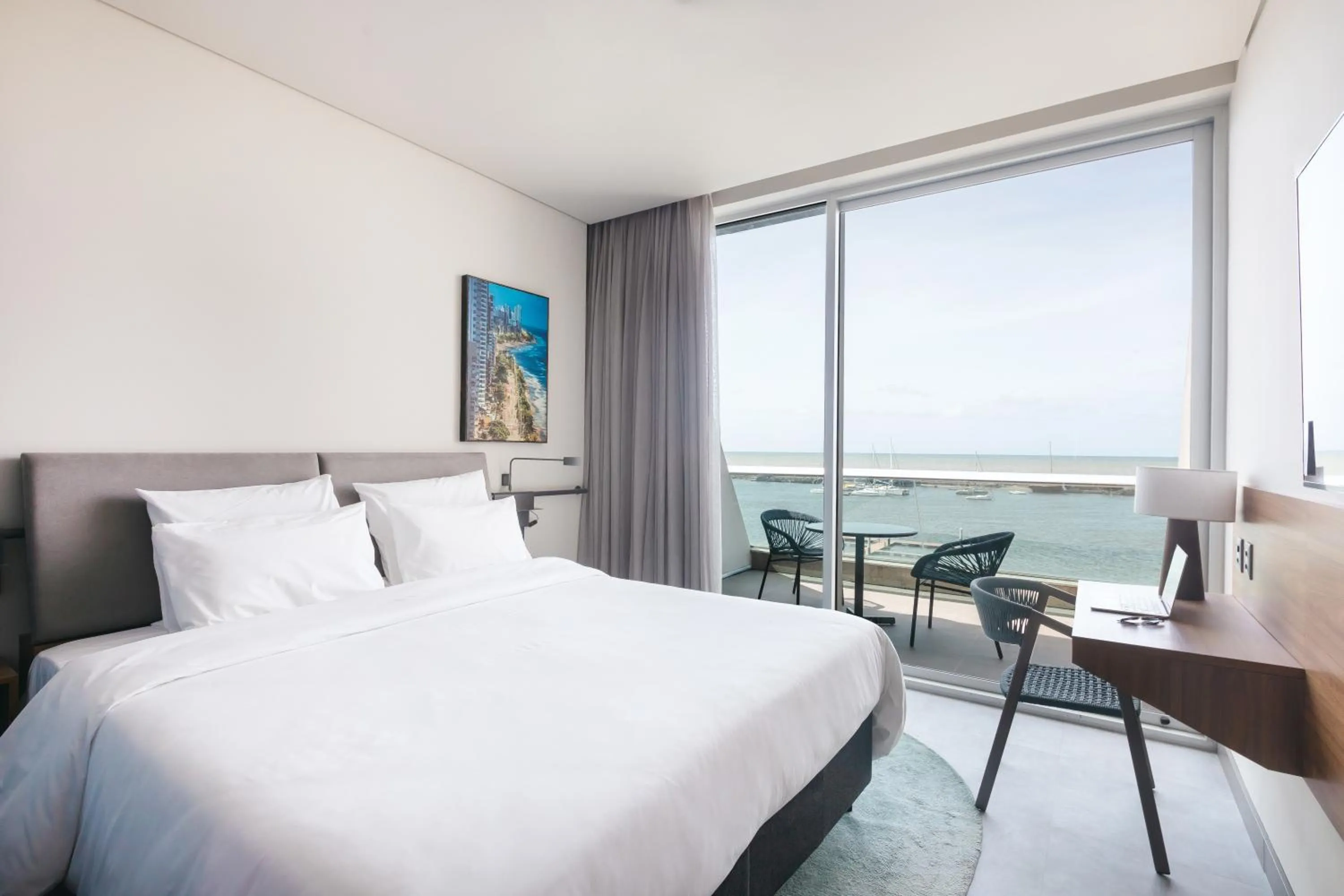 Bed in Novotel Recife Marina