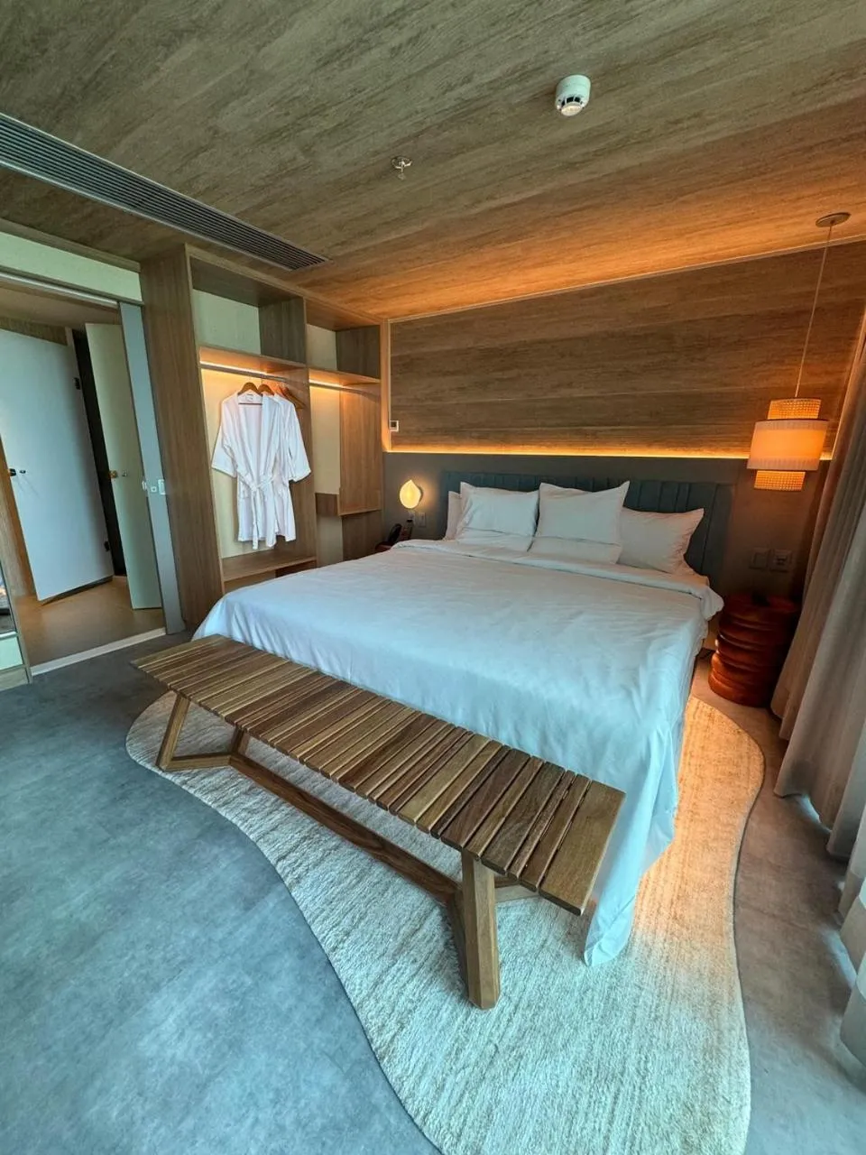 Bed in Novotel Recife Marina