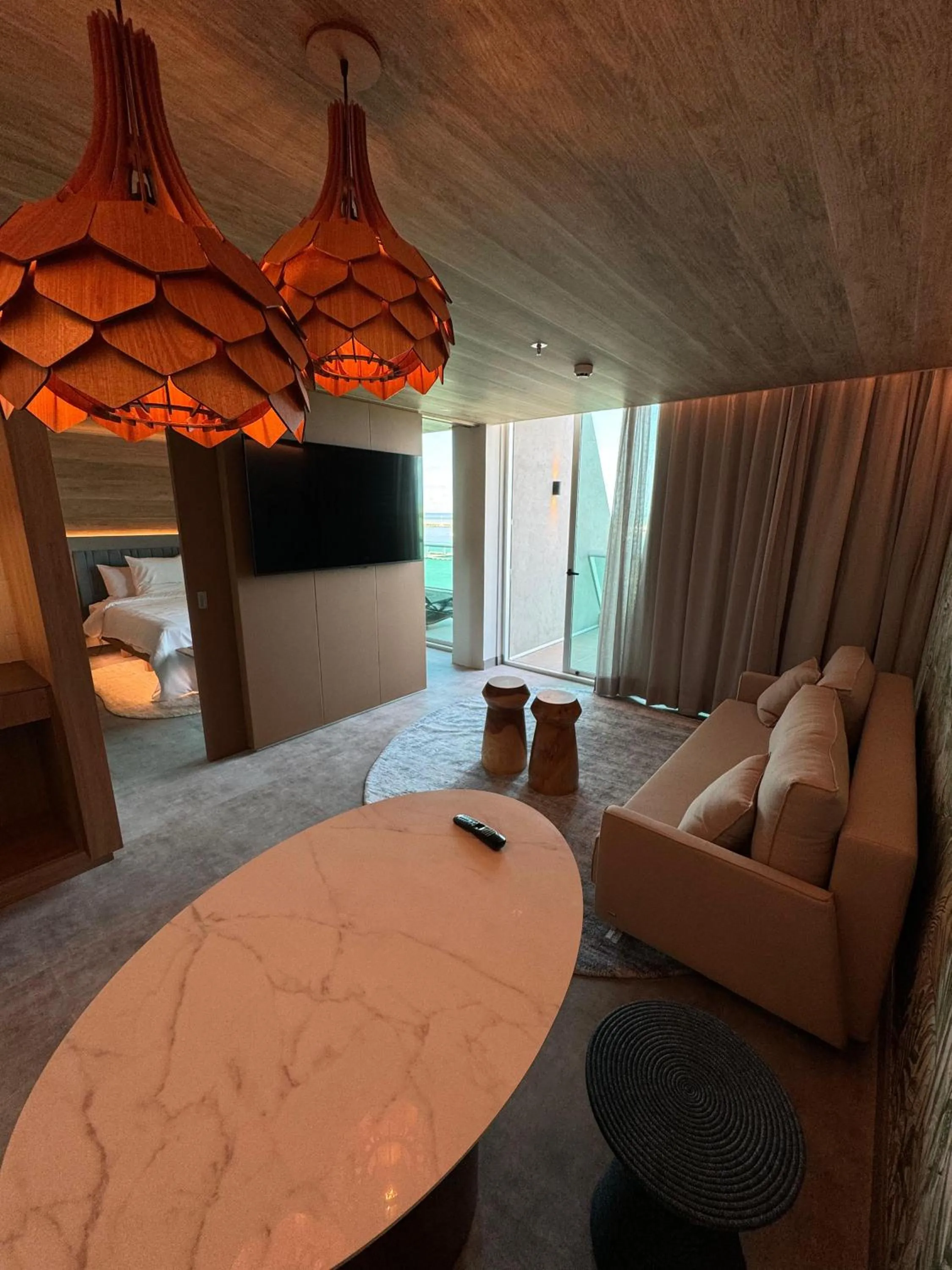 Bed in Novotel Recife Marina