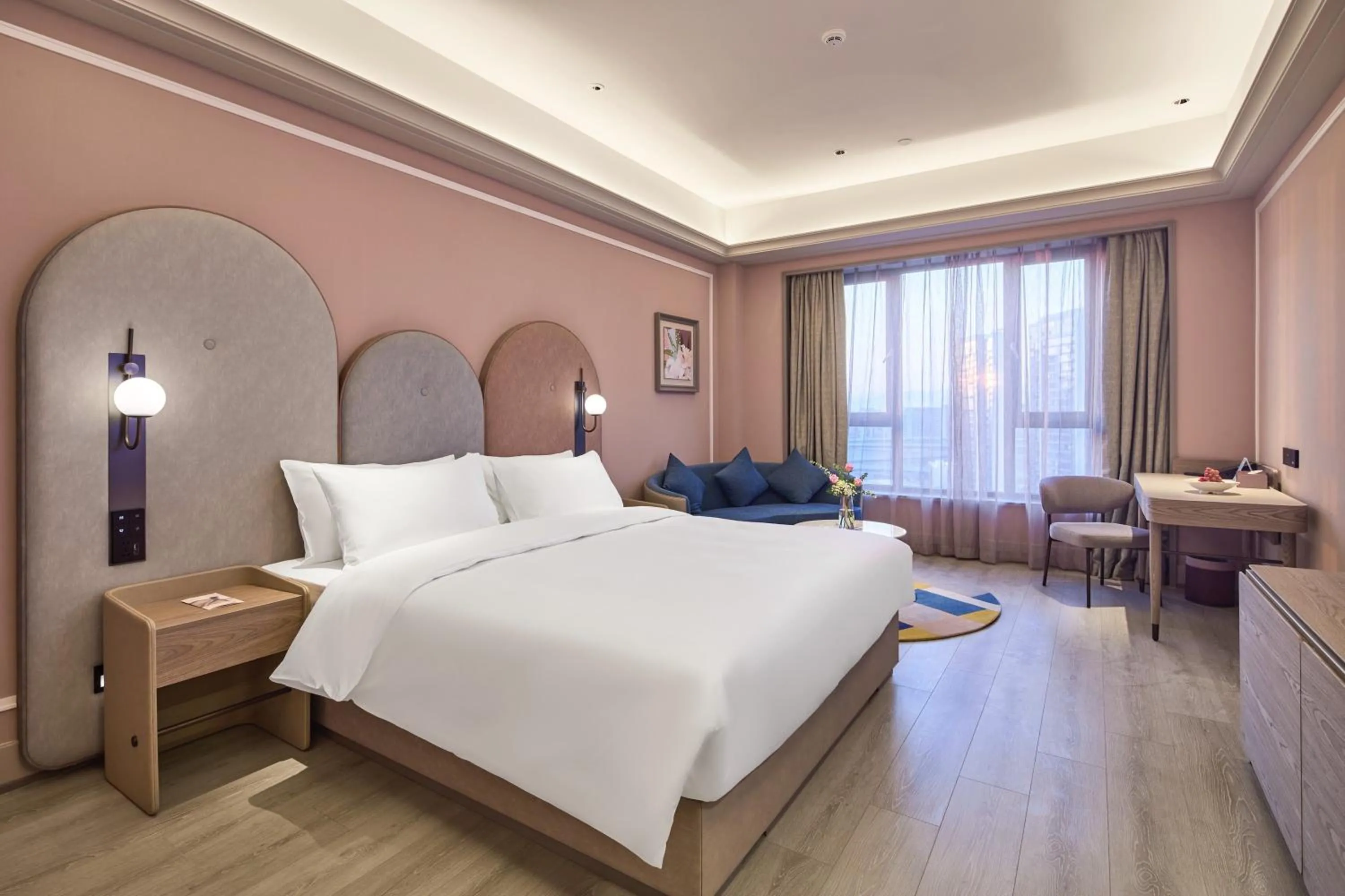Bedroom, Bed in Mercure Yiwu International Trade City