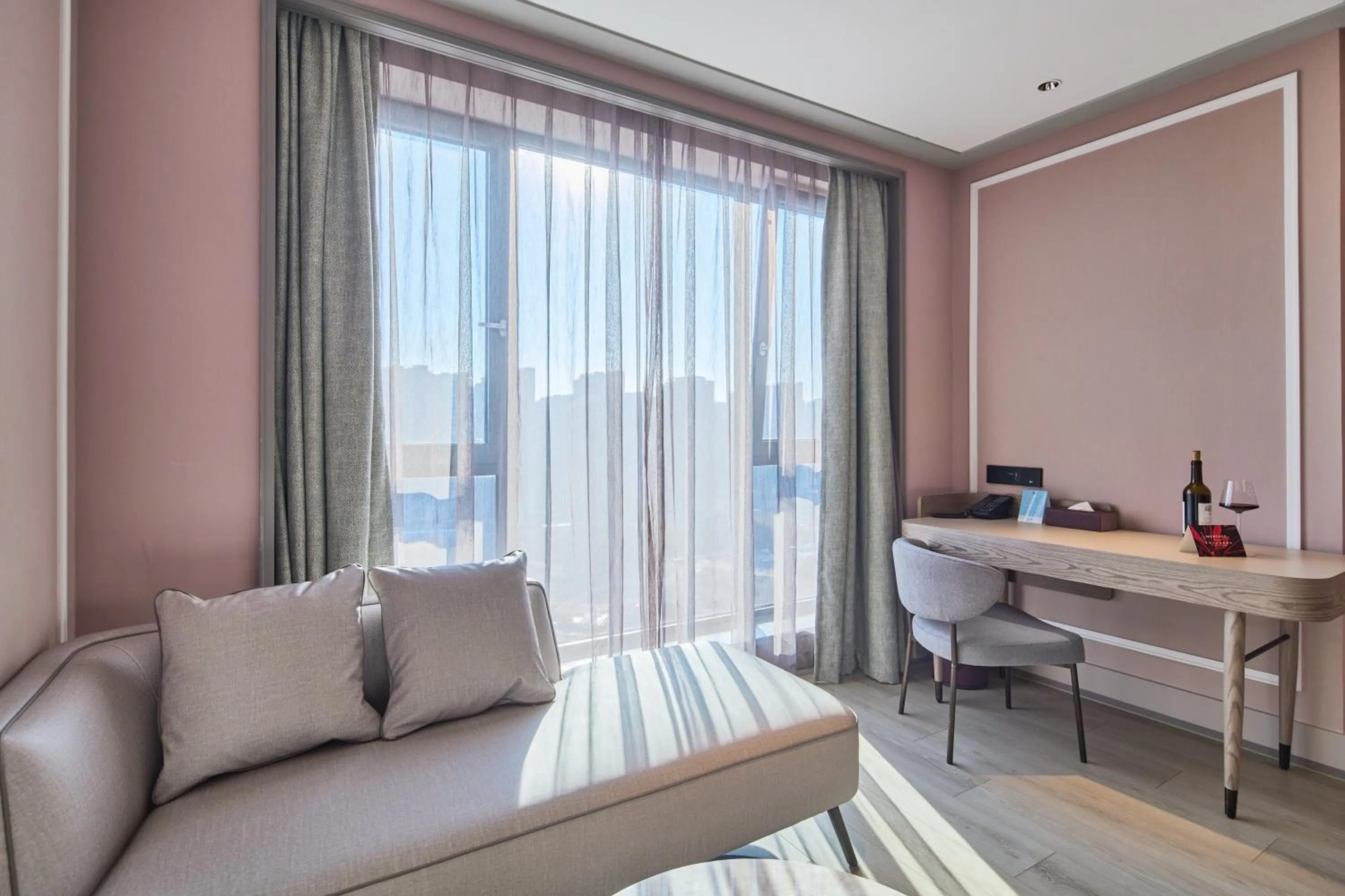 Seating area in Mercure Yiwu International Trade City