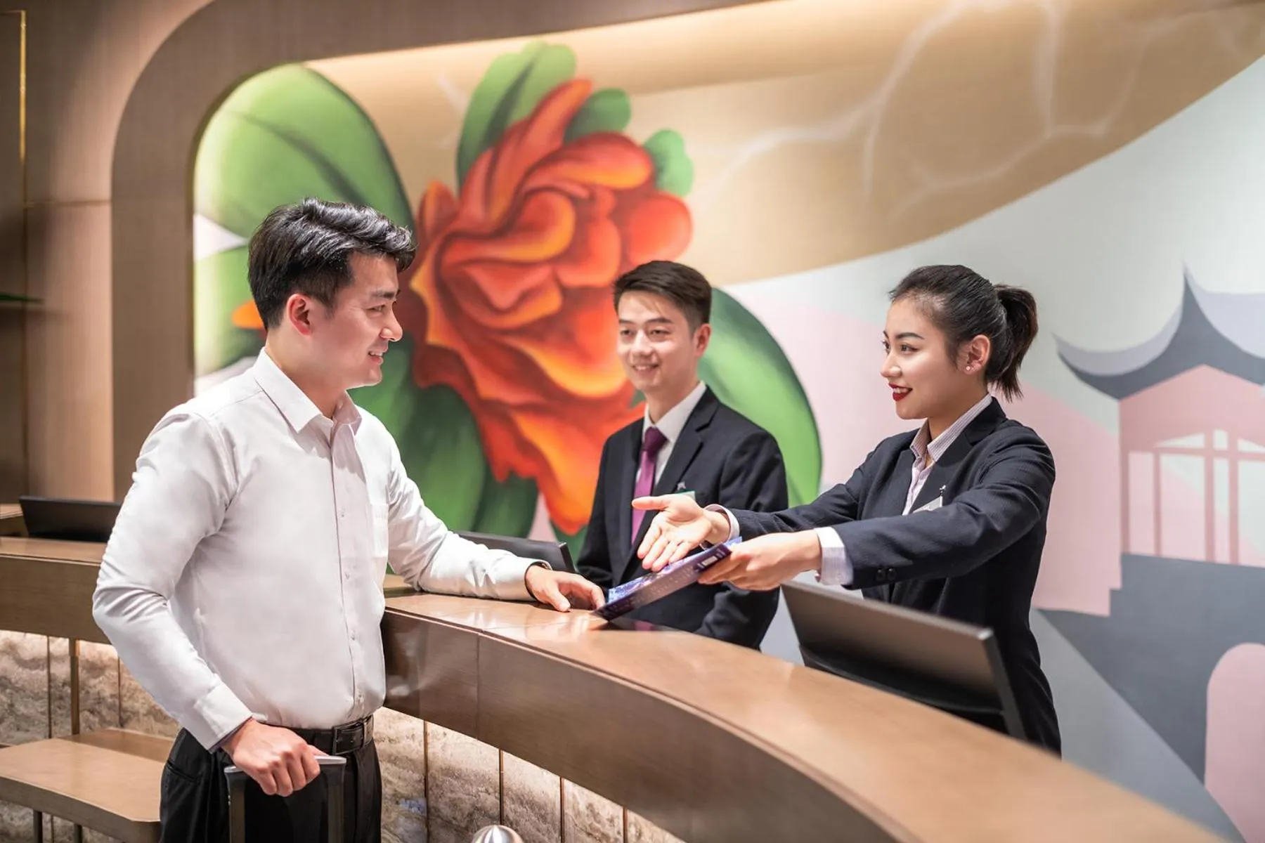 Lobby or reception in Mercure Hefei Huaihe Road