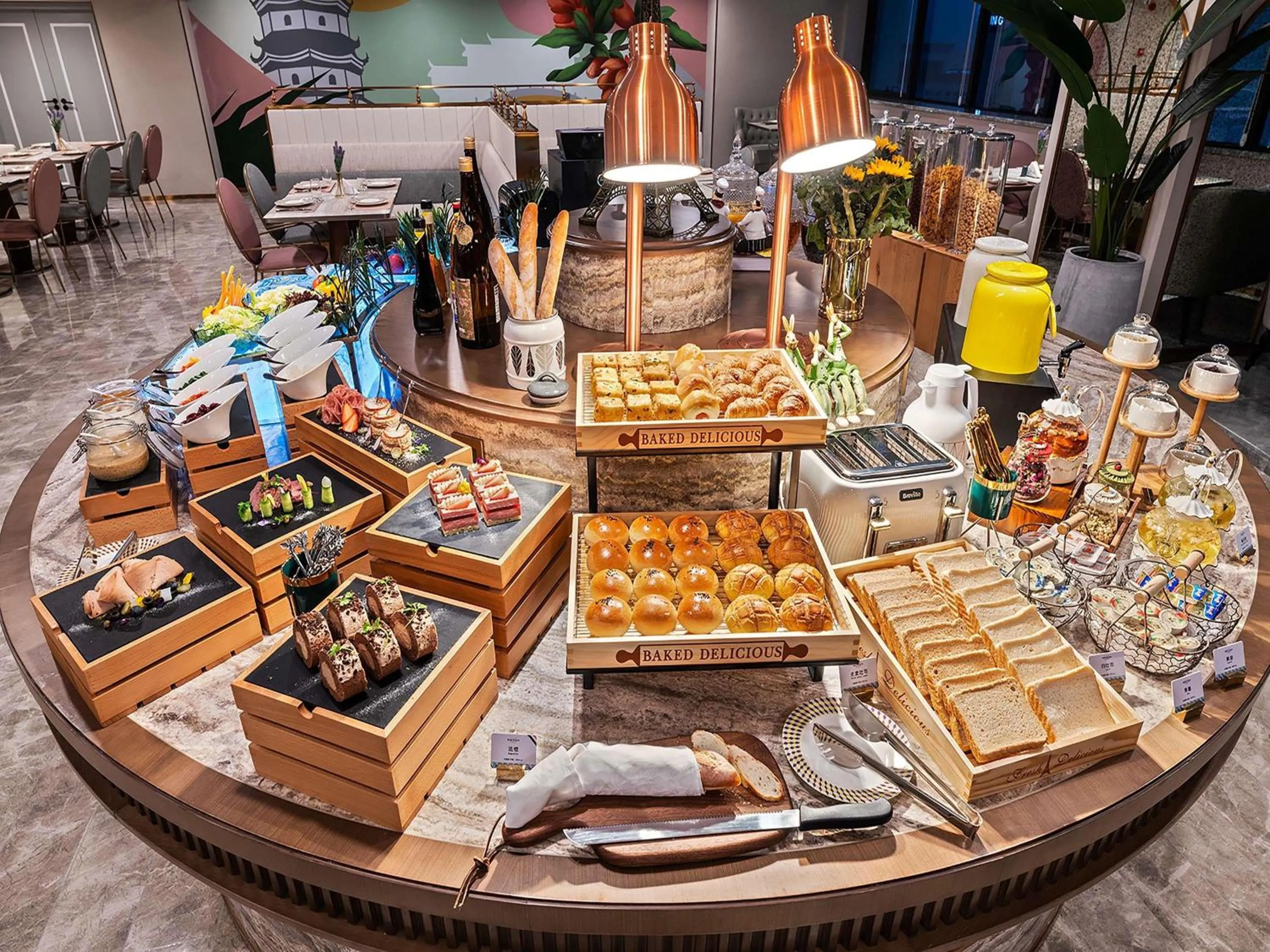 Restaurant/places to eat in Mercure Hefei Huaihe Road