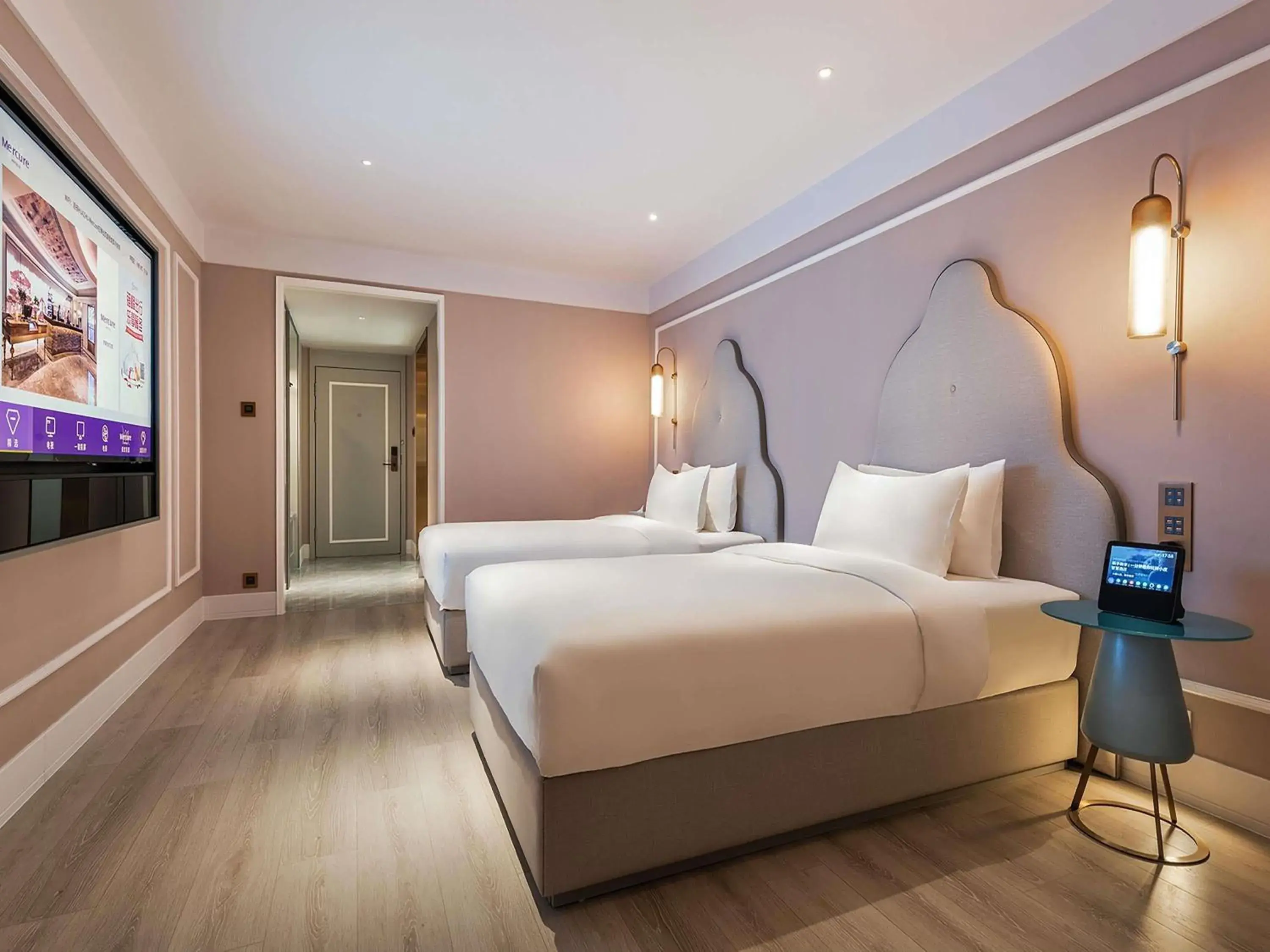 Deluxe Twin Room in Mercure Hefei Huaihe Road Deluxe Twin Room in Mercure Hefei Huaihe Road