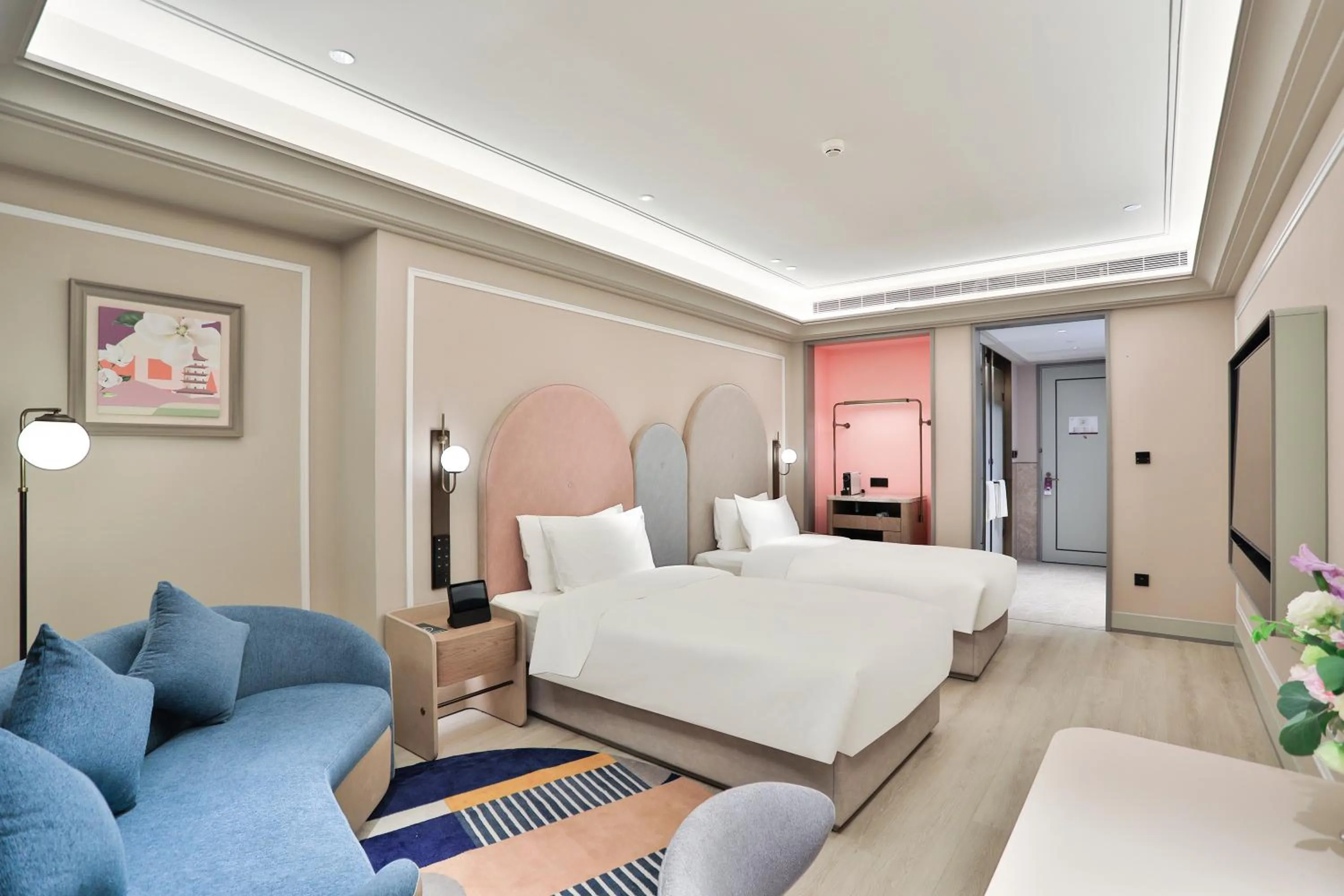 Bed in Mercure Hangzhou Xixi Zijingang