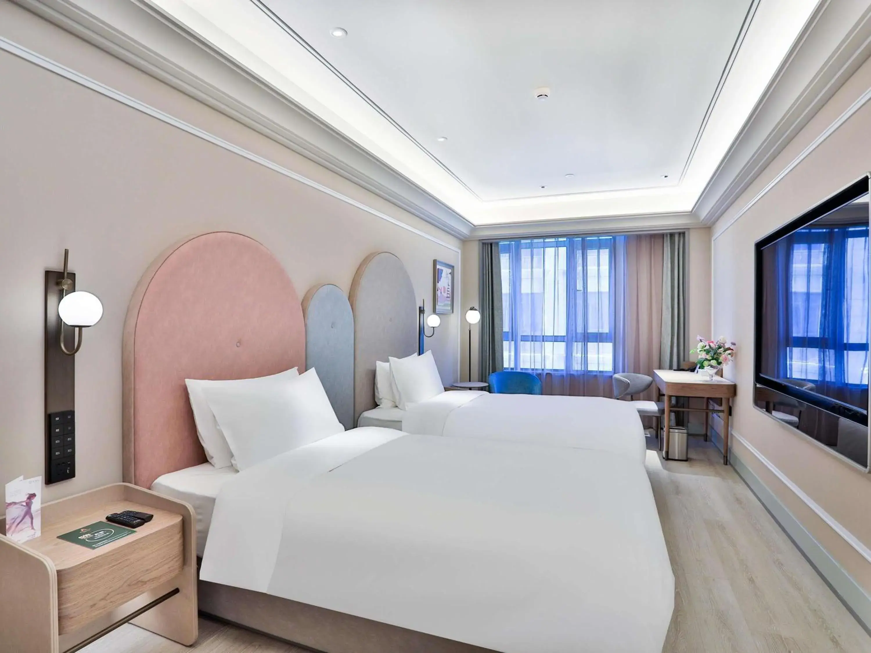 Superior Twin Room in Mercure Hangzhou Xixi Zijingang Superior Twin Room in Mercure Hangzhou Xixi Zijingang