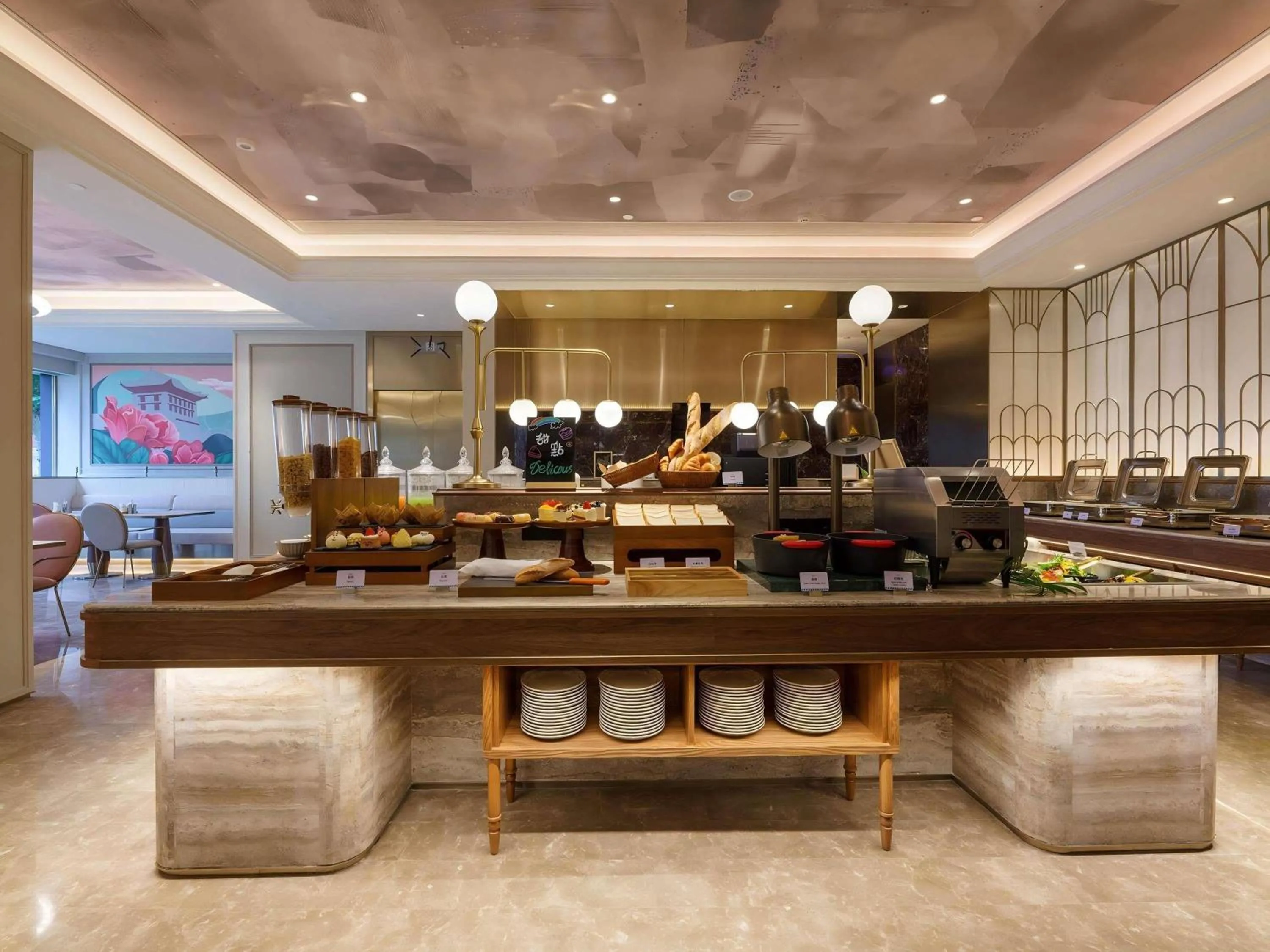 Breakfast in Mercure Xi'an Stadium Hotel