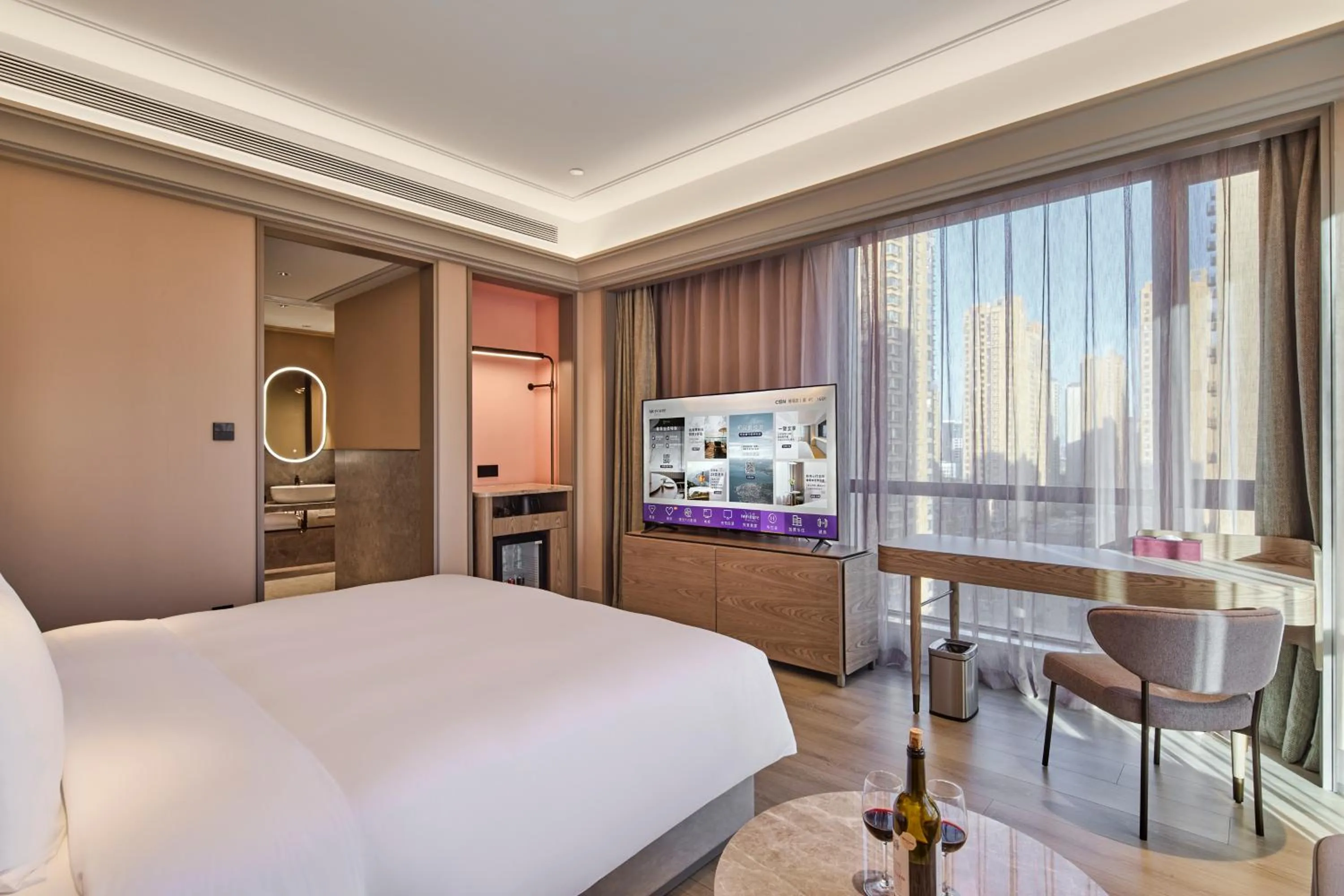 Property building, Bed in Mercure Xi'an Chanba