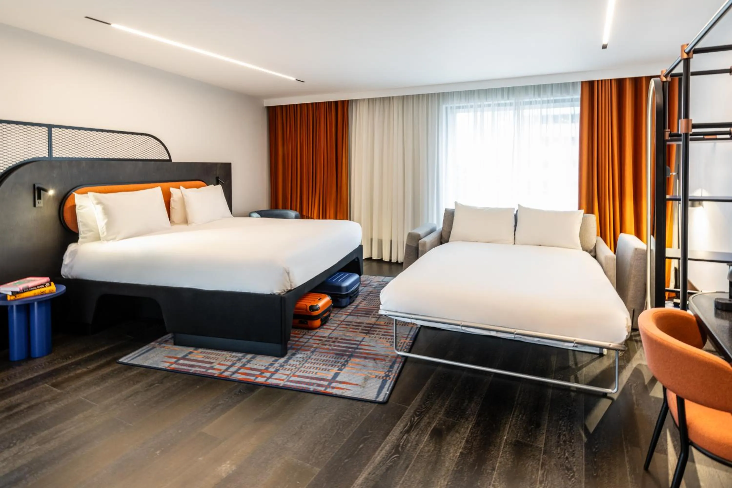 Bedroom, Bed in TRIBE Manchester Airport by Accor