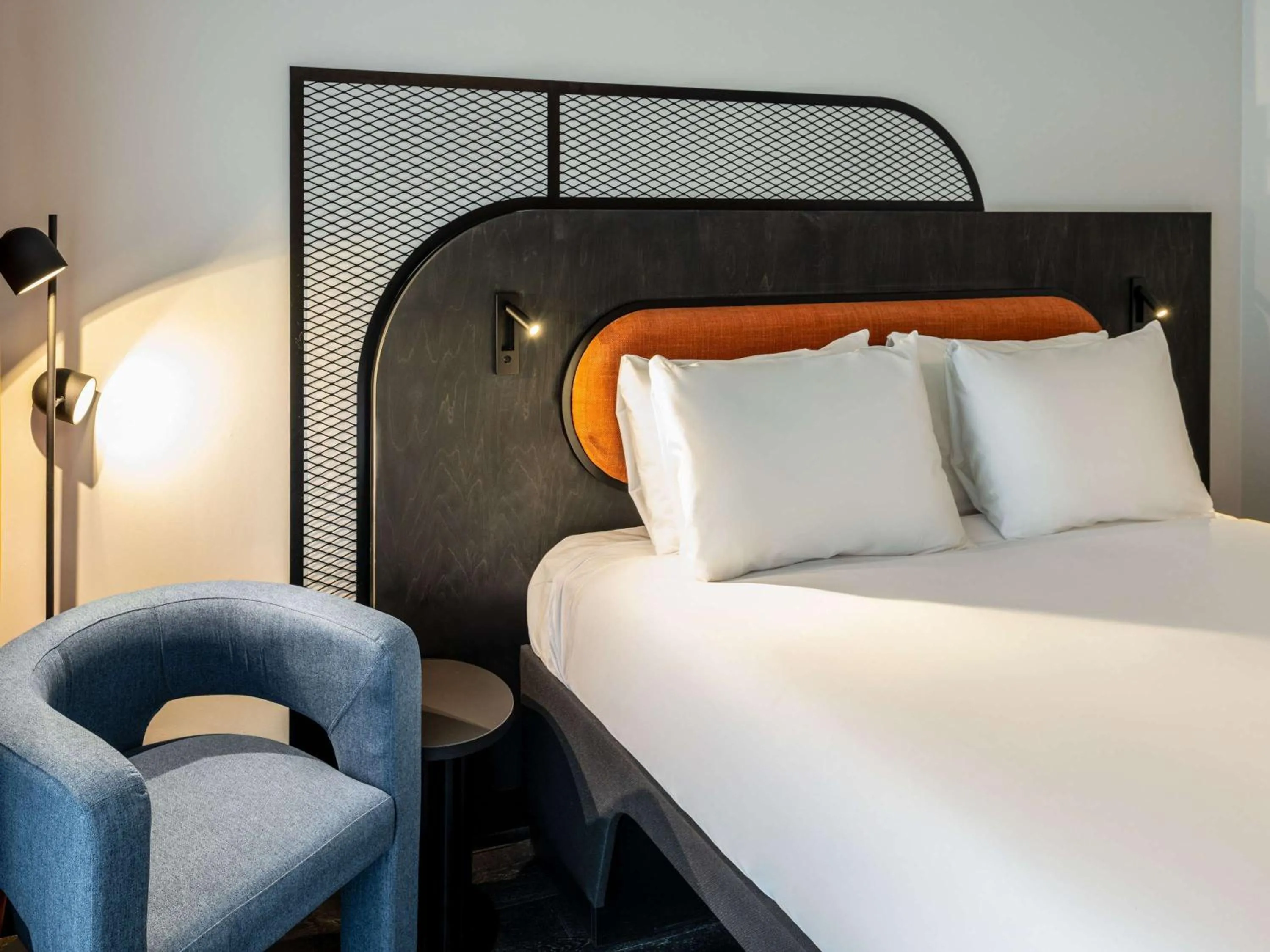 Bedroom, Bed in TRIBE Manchester Airport by Accor