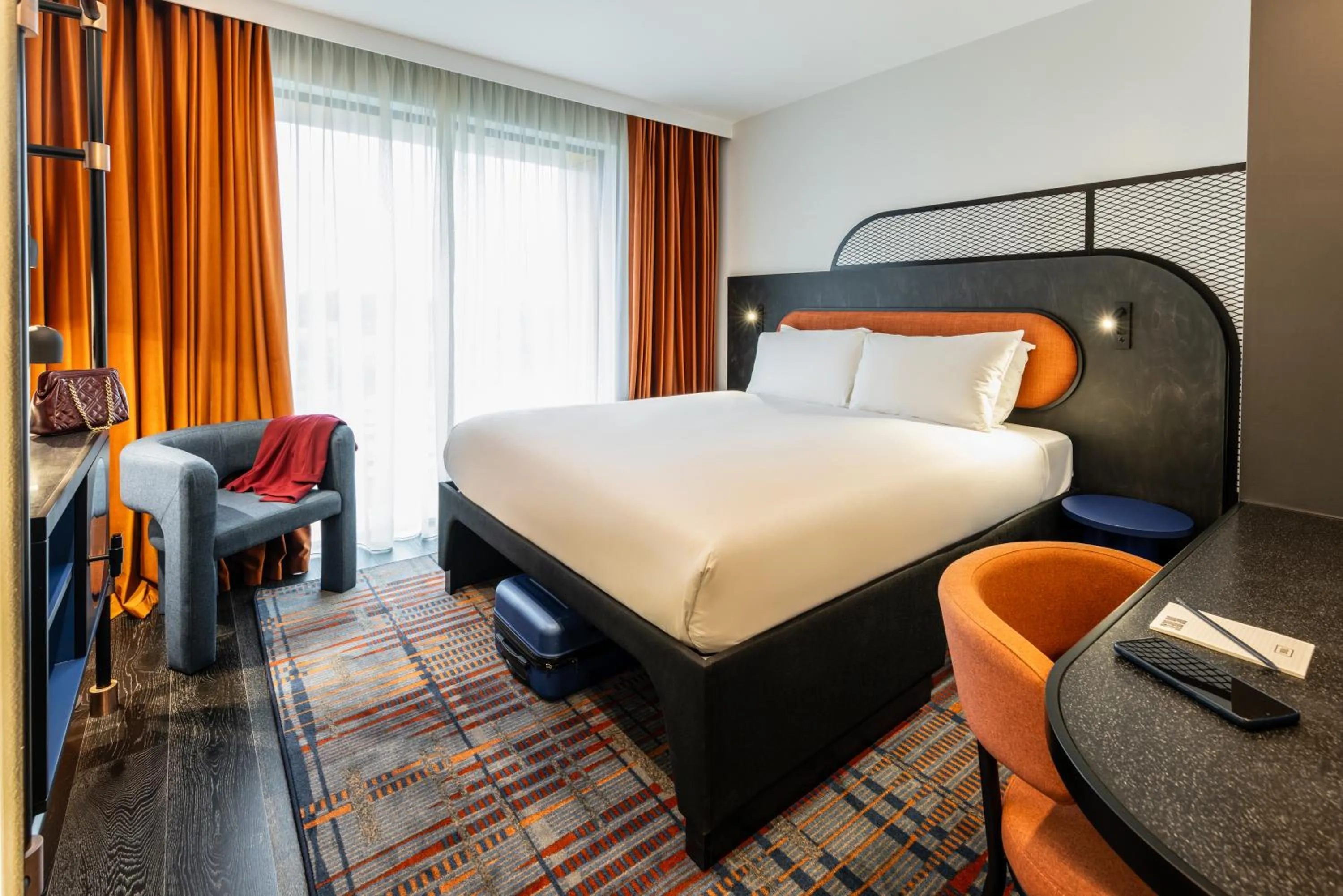 Bedroom, Bed in TRIBE Manchester Airport by Accor