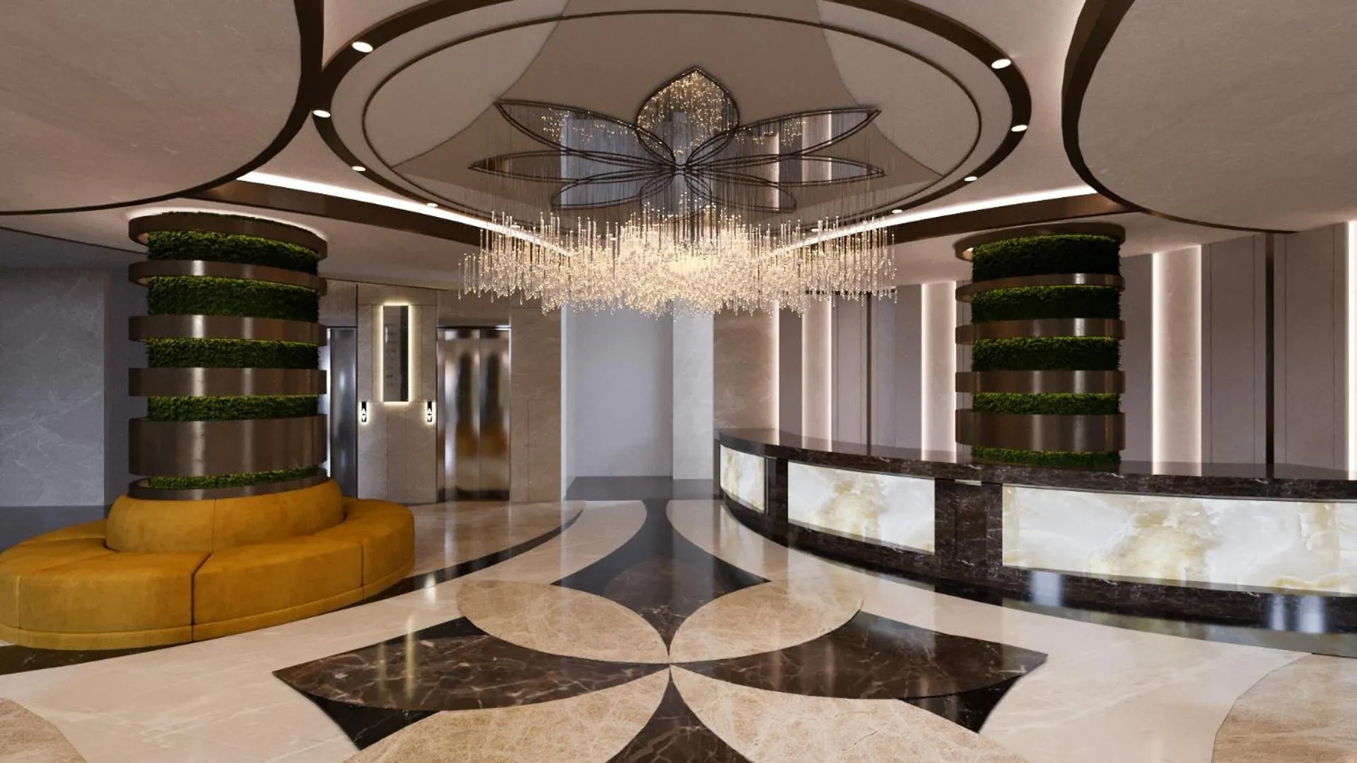Lobby or reception in RENEX HOTELS
