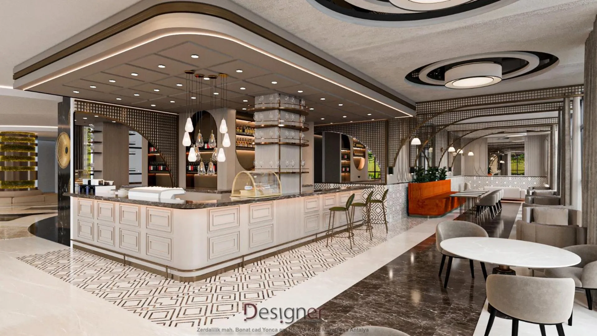 Lounge or bar in RENEX HOTELS