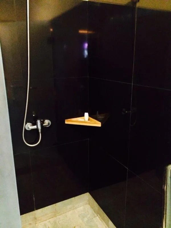 Shower in Jepara Marina Beach Bungalows