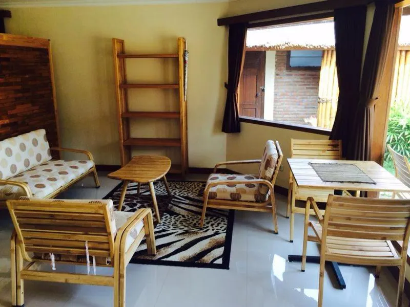 Living room in Jepara Marina Beach Bungalows