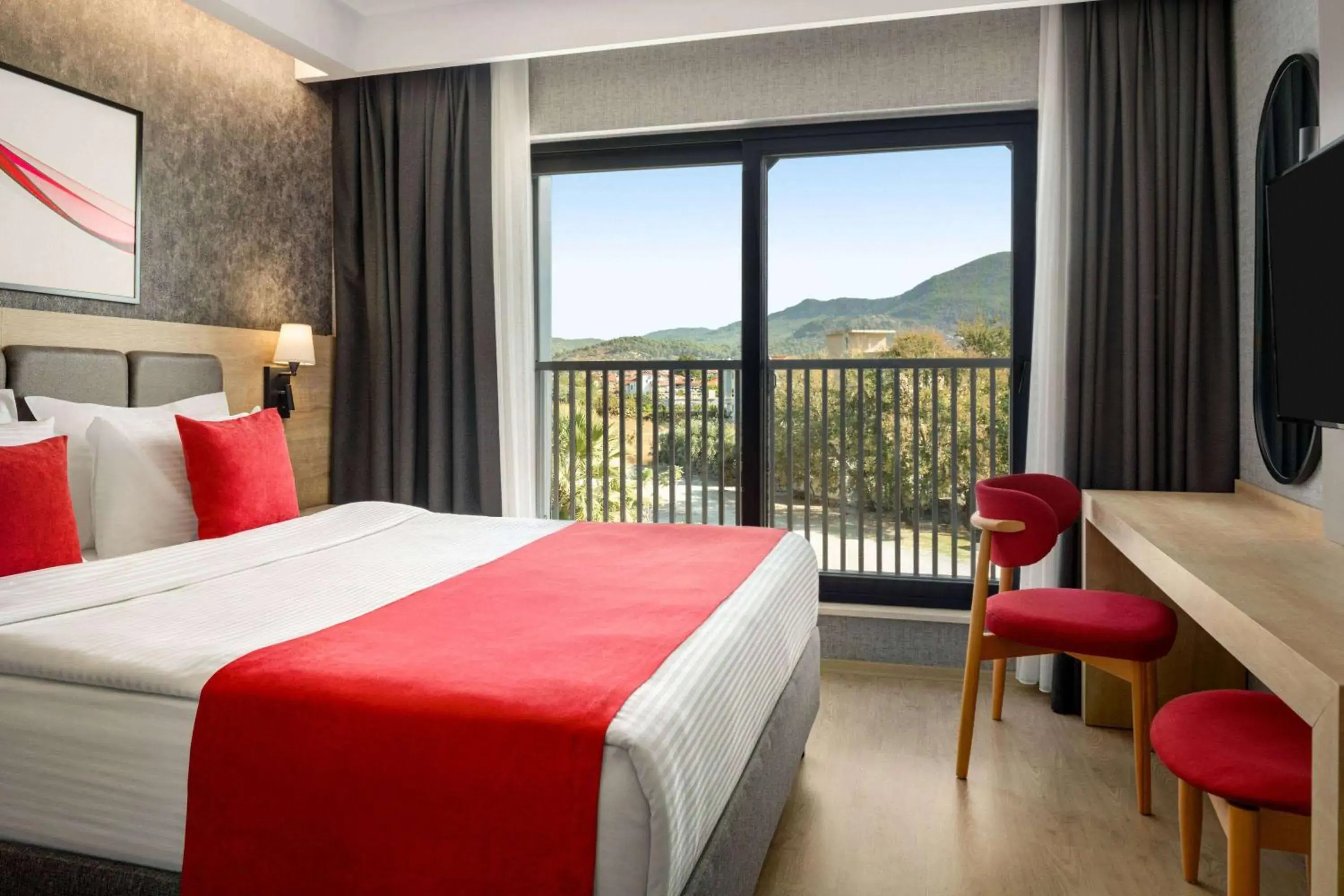 Standard Room with Balcony and Land Side in Ramada by Wyndham Dalaman Standard Room with Balcony and Land Side in Ramada by Wyndham Dalaman