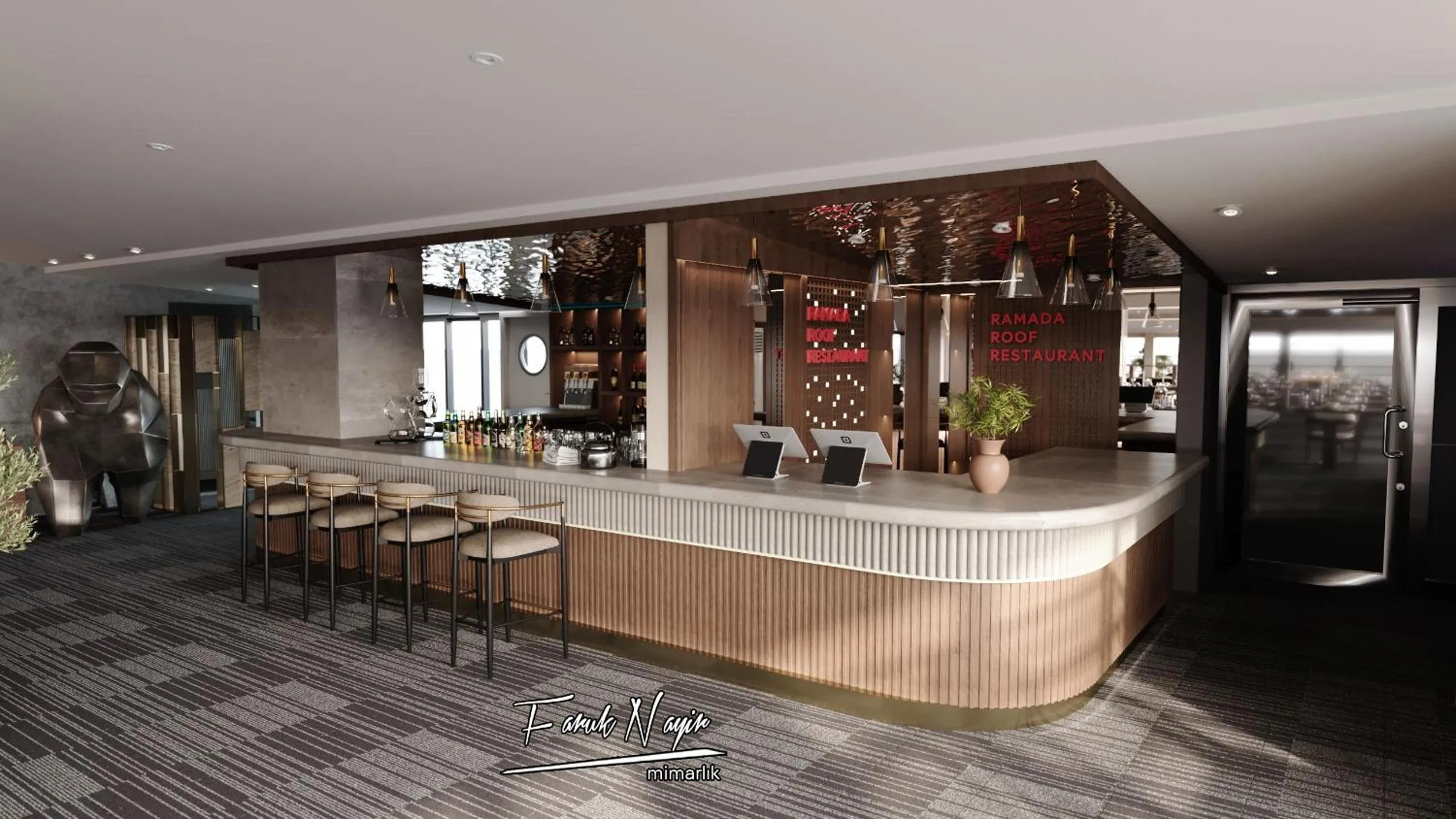 Lounge or bar in Ramada by Wyndham Dalaman