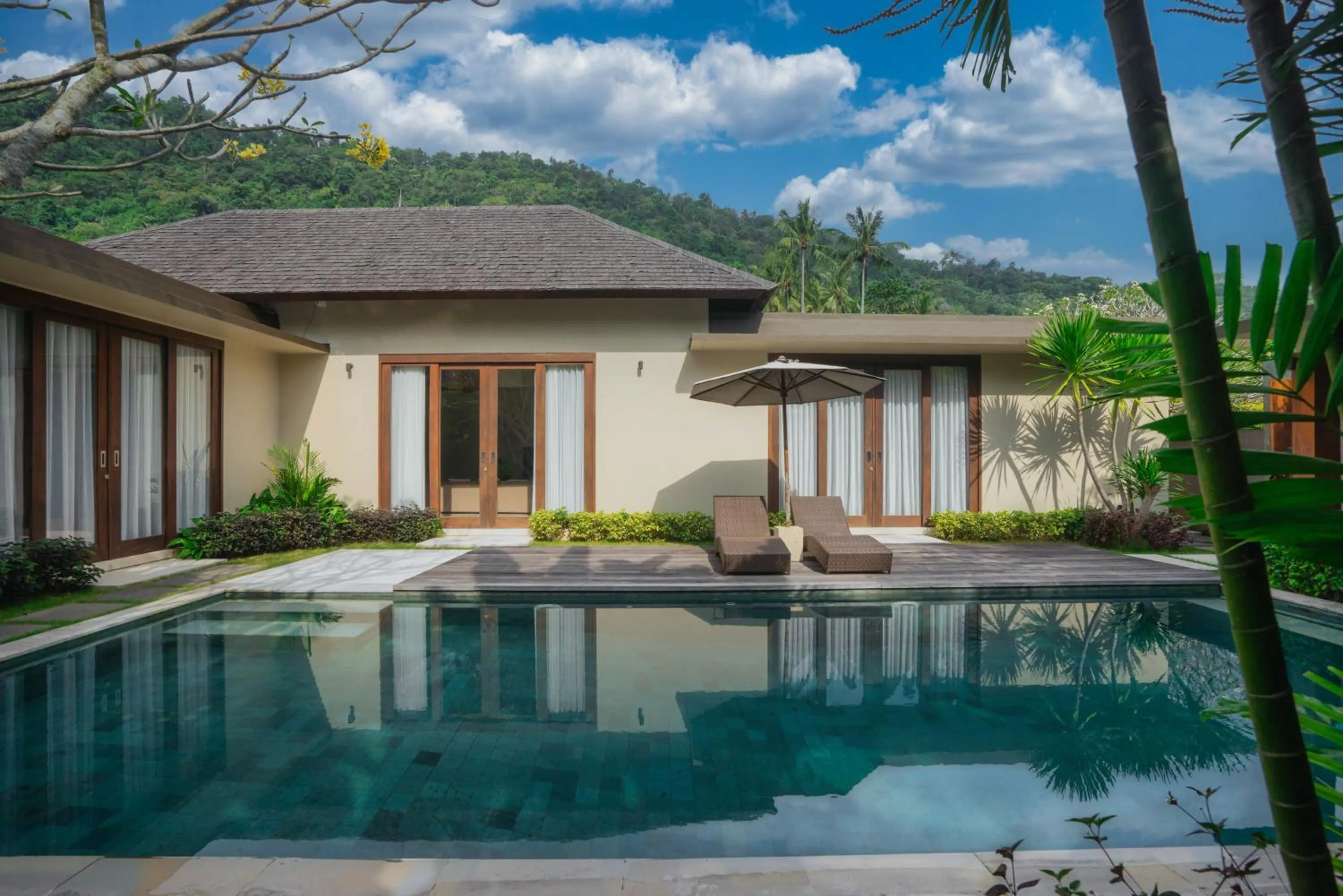 Swimming pool in Bale Mandala Villas