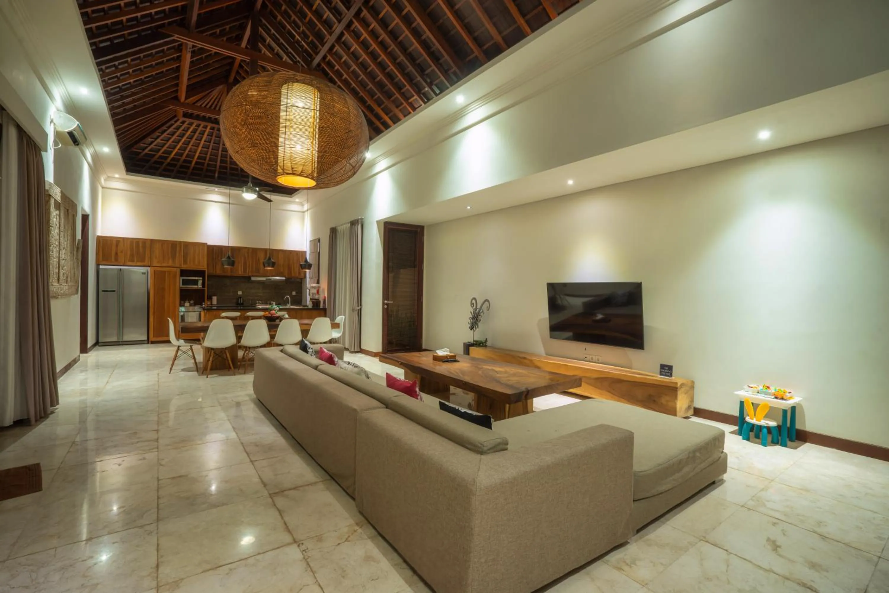 Living room in Bale Mandala Villas