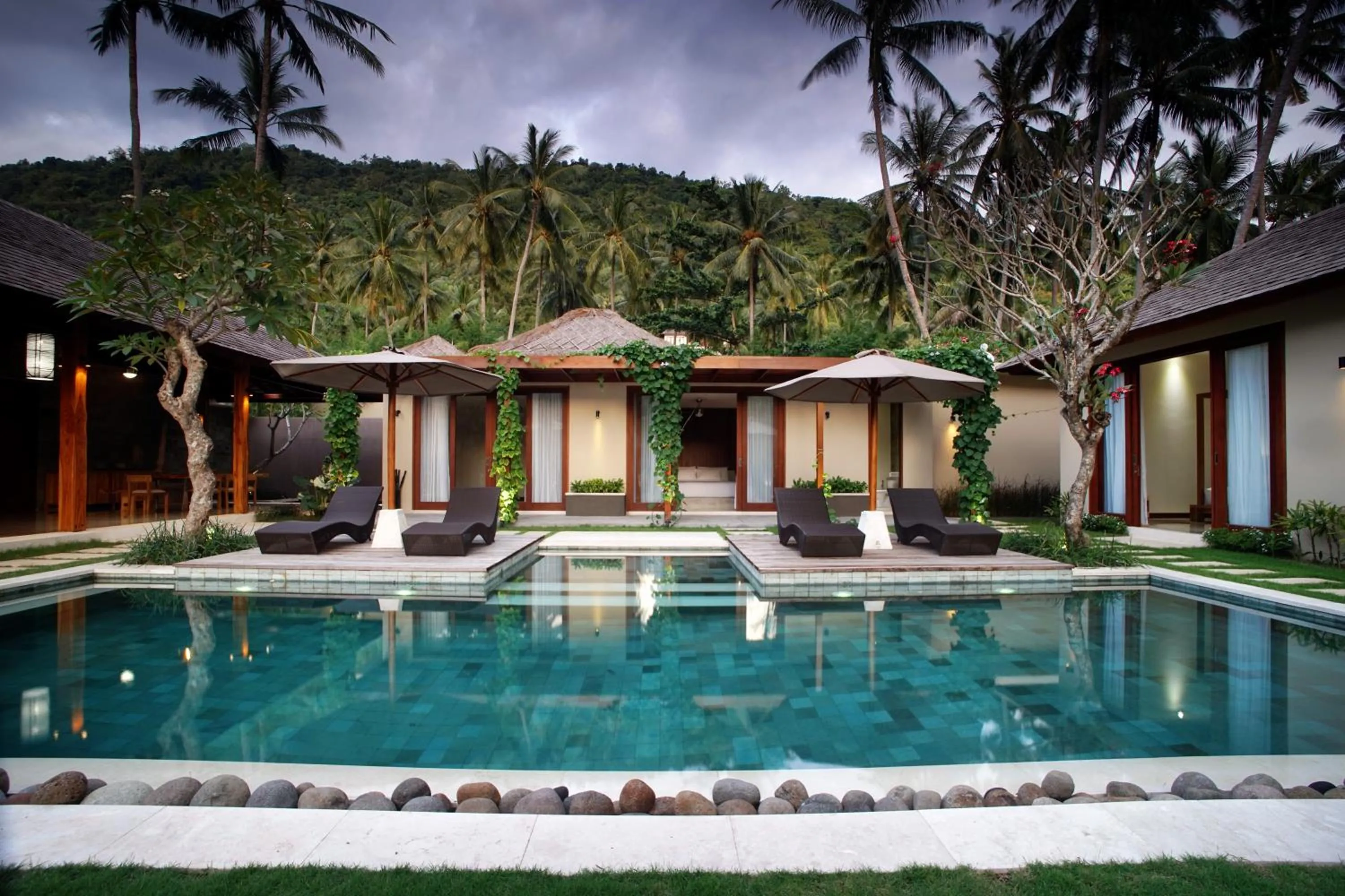 Swimming pool in Bale Mandala Villas