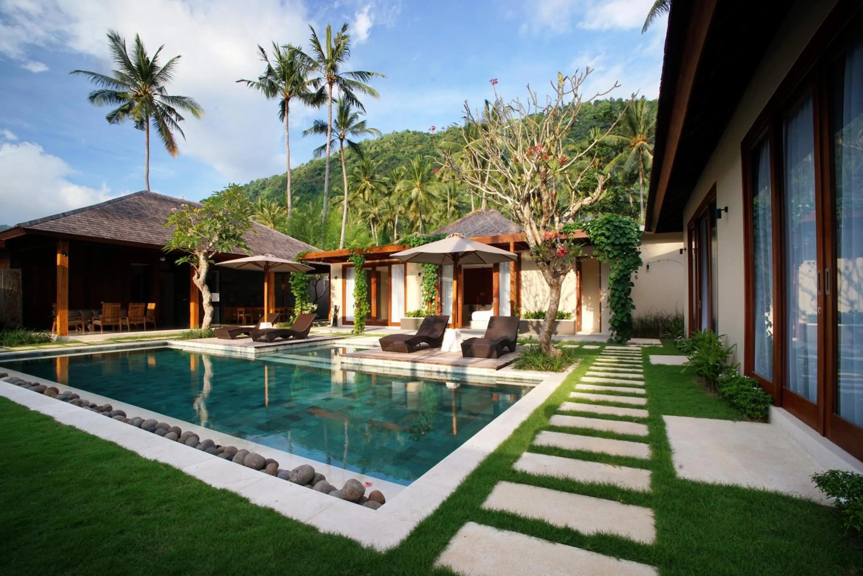 Swimming pool in Bale Mandala Villas