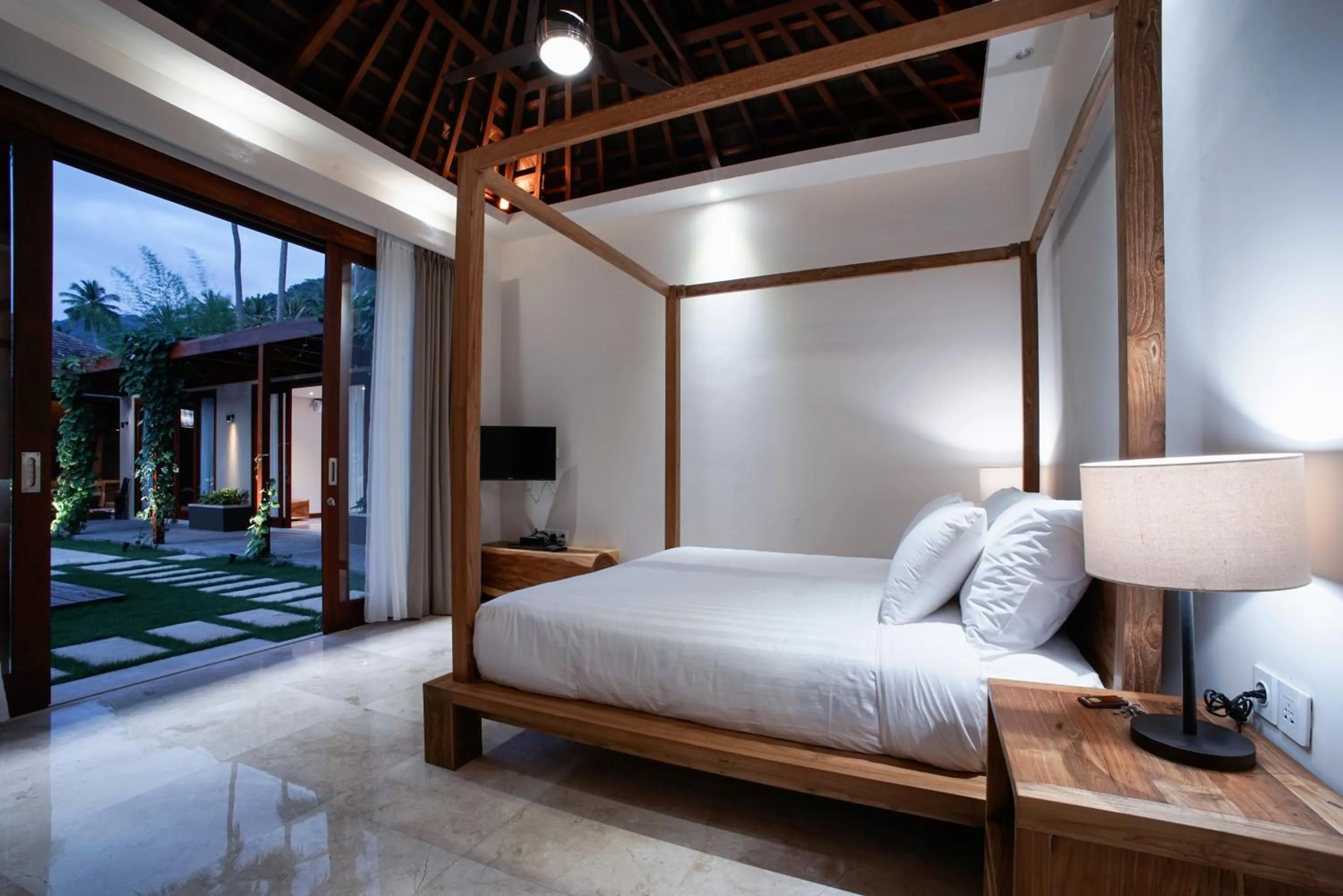 Bedroom, Bed in Bale Mandala Villas