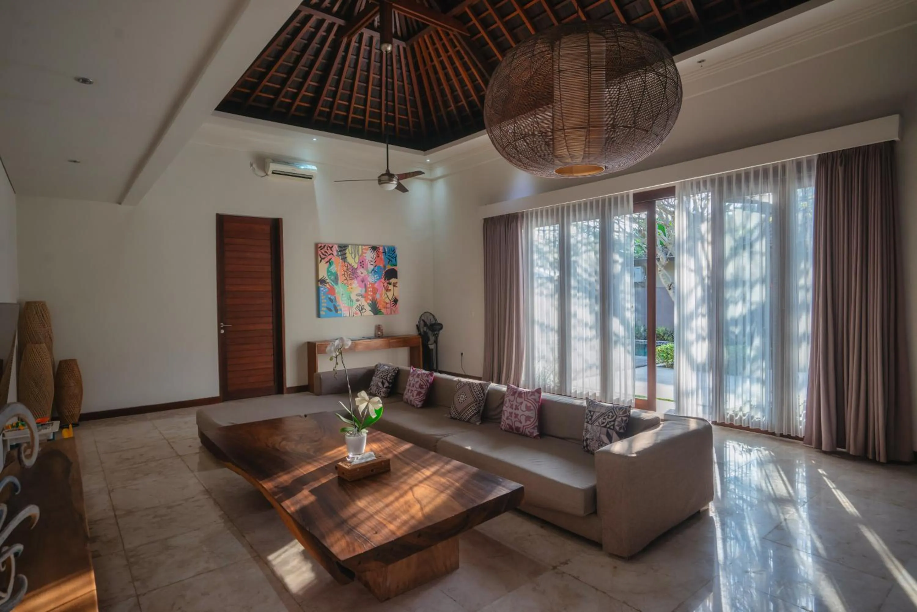 Living room in Bale Mandala Villas