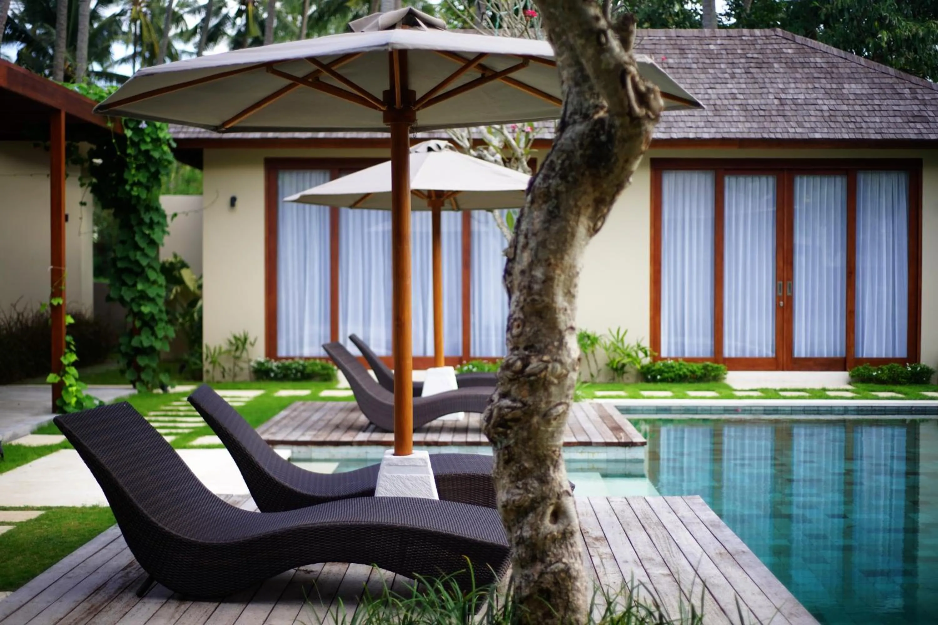 Swimming pool in Bale Mandala Villas