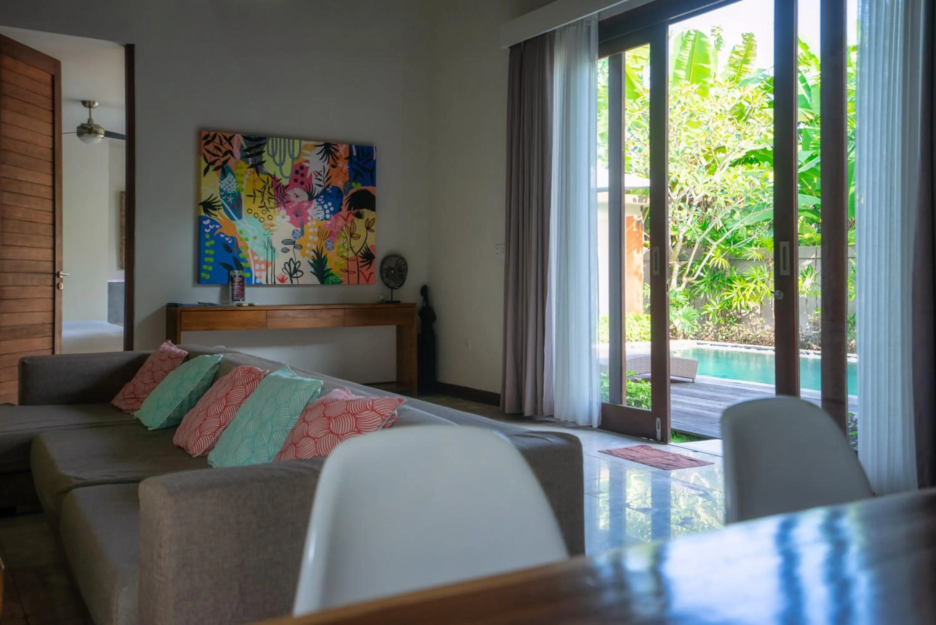Living room in Bale Mandala Villas