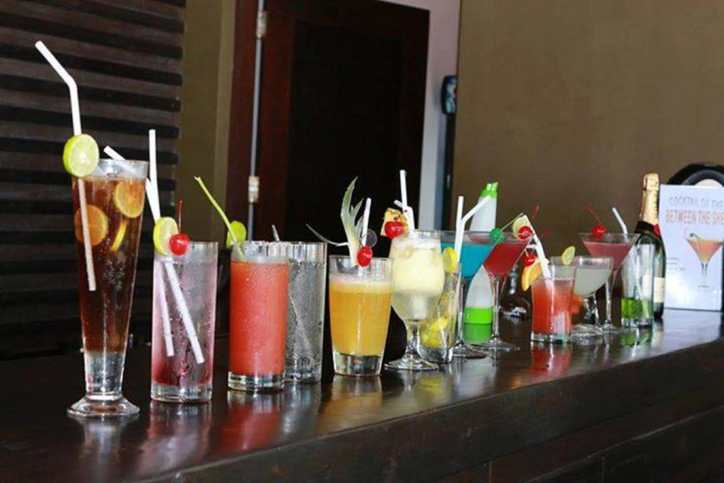 Alcoholic drinks in Suriya Resort
