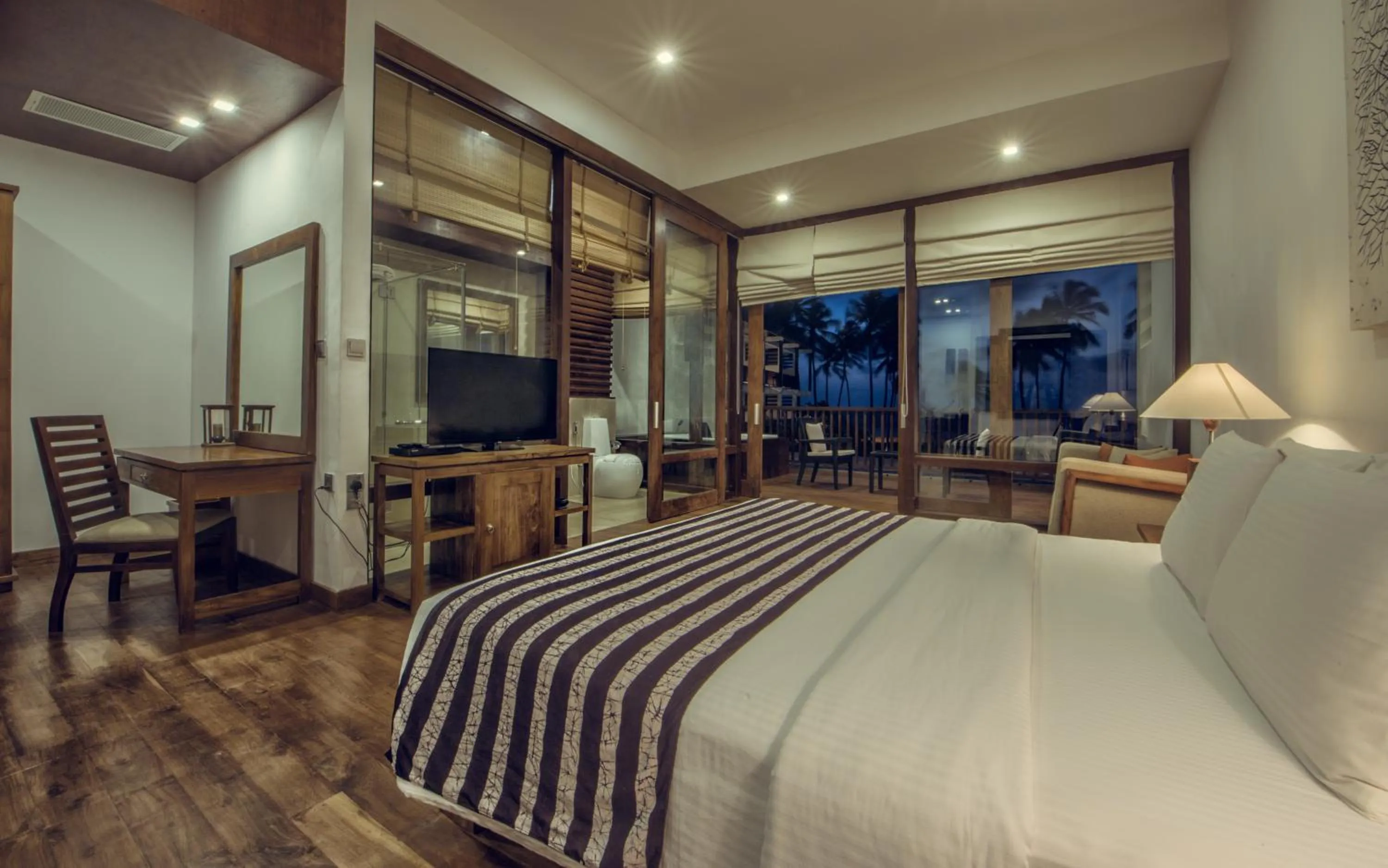 Bed in Suriya Resort