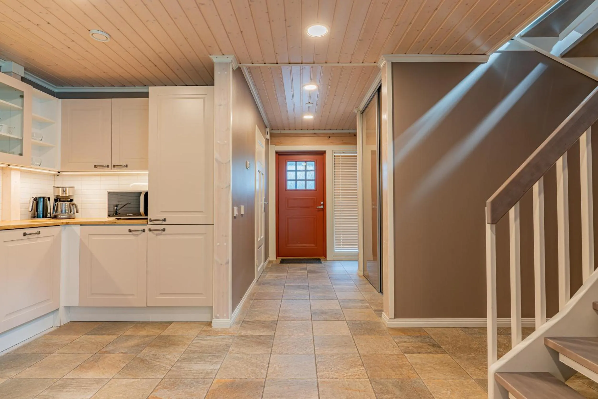 Kitchen or kitchenette in Saimaa Life Apartments