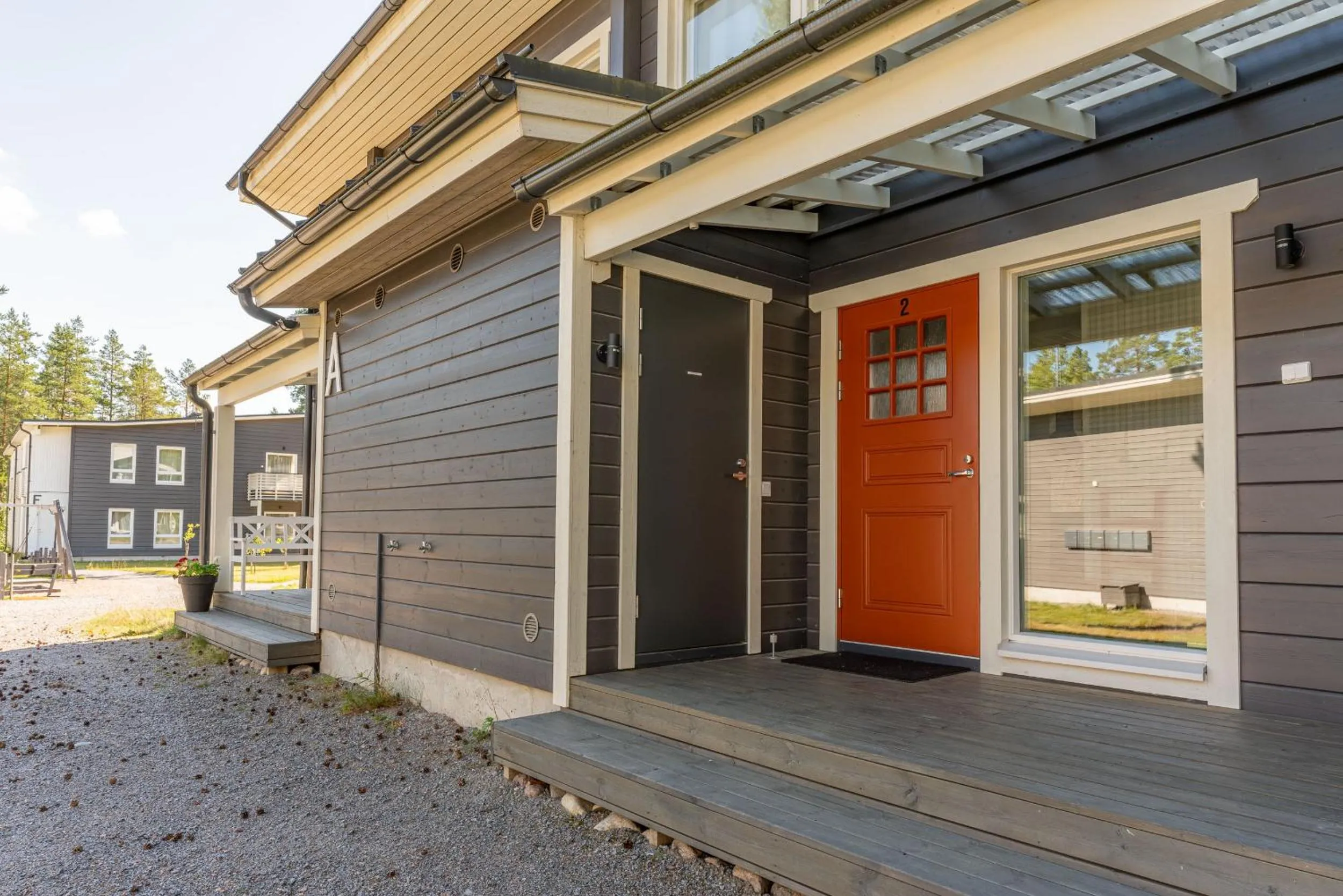 Facade/entrance in Saimaa Life Apartments
