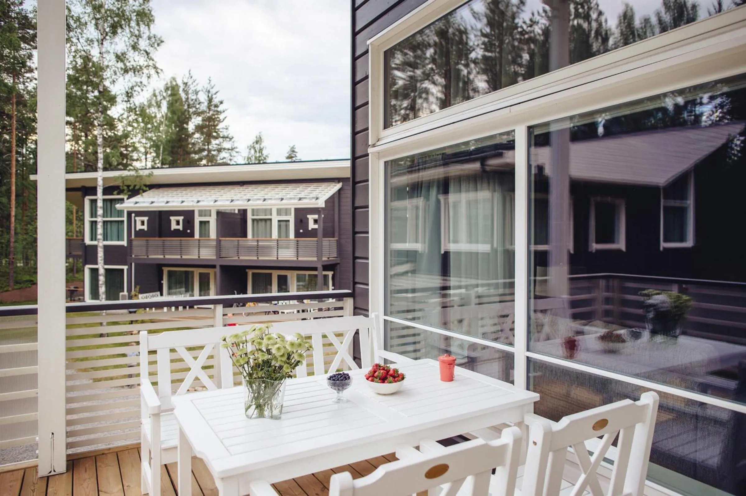 Balcony/Terrace in Saimaa Life Apartments
