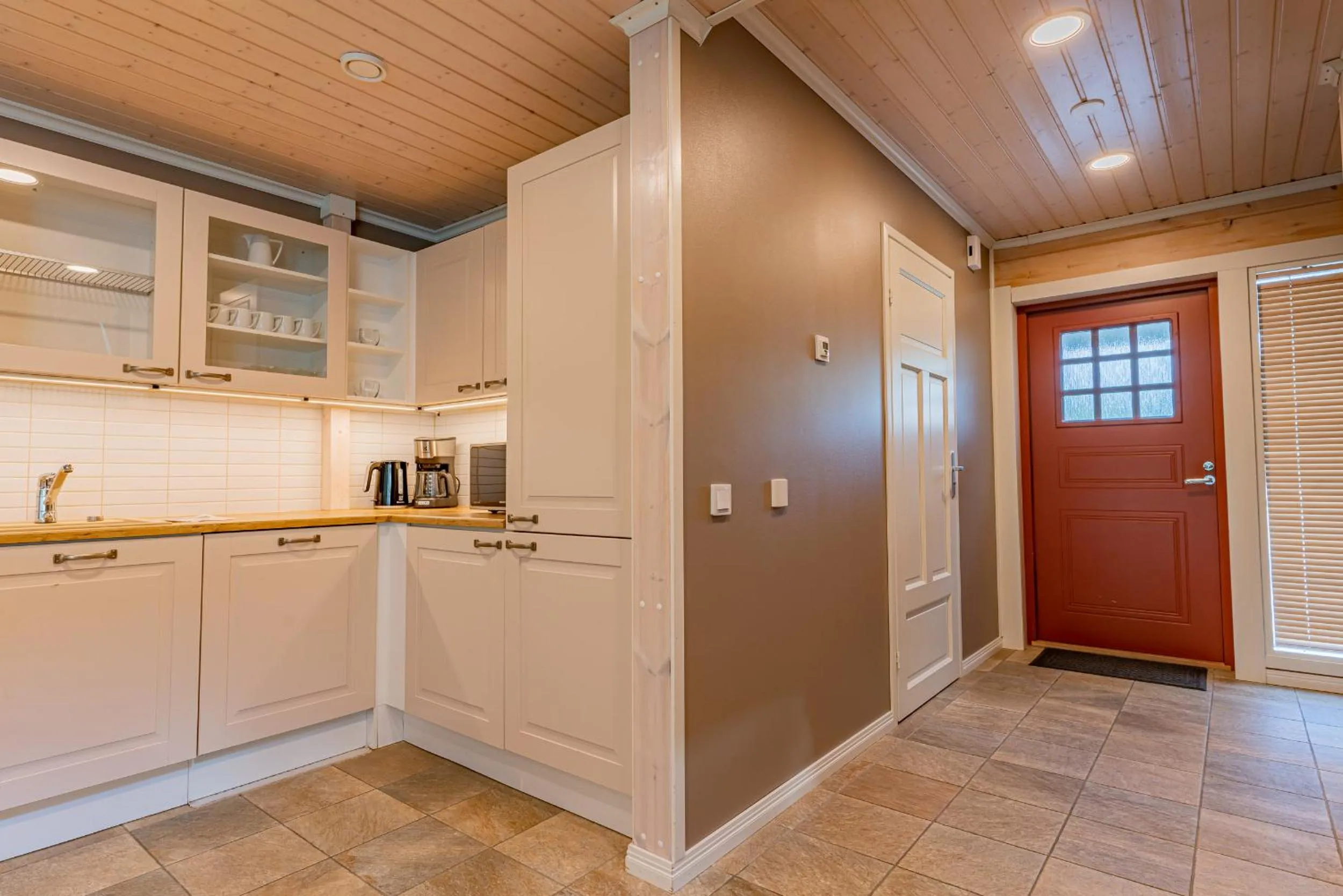 Kitchen or kitchenette in Saimaa Life Apartments