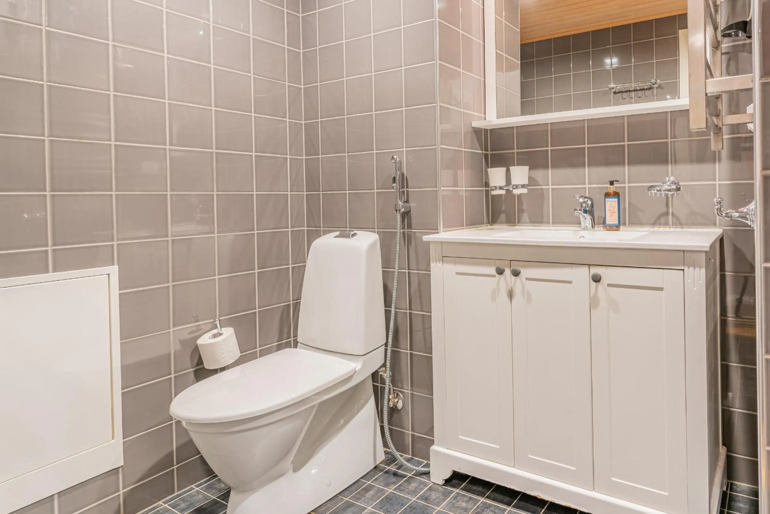 Toilet in Saimaa Life Apartments