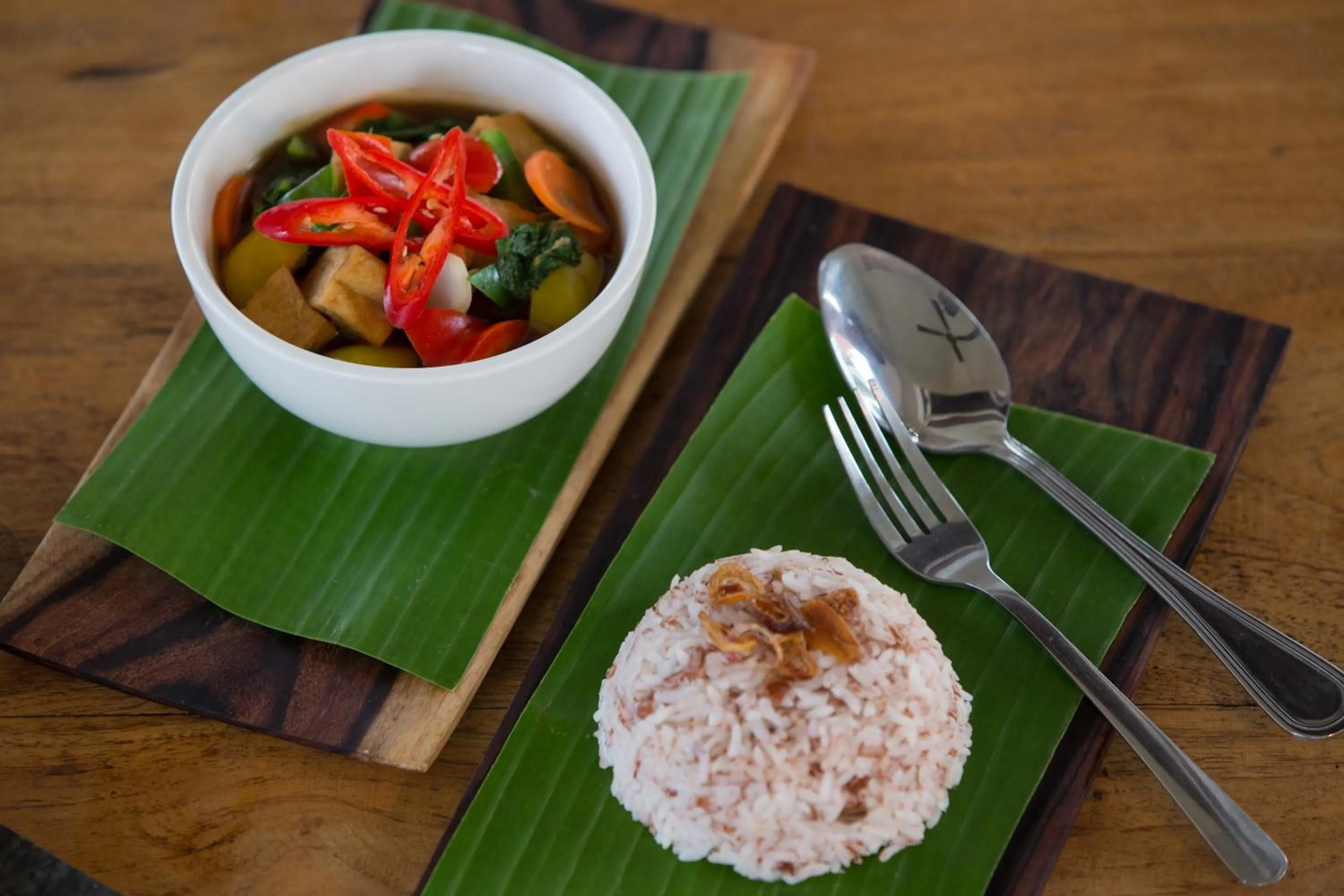 Food and drinks in Om Ham Retreat and Resort