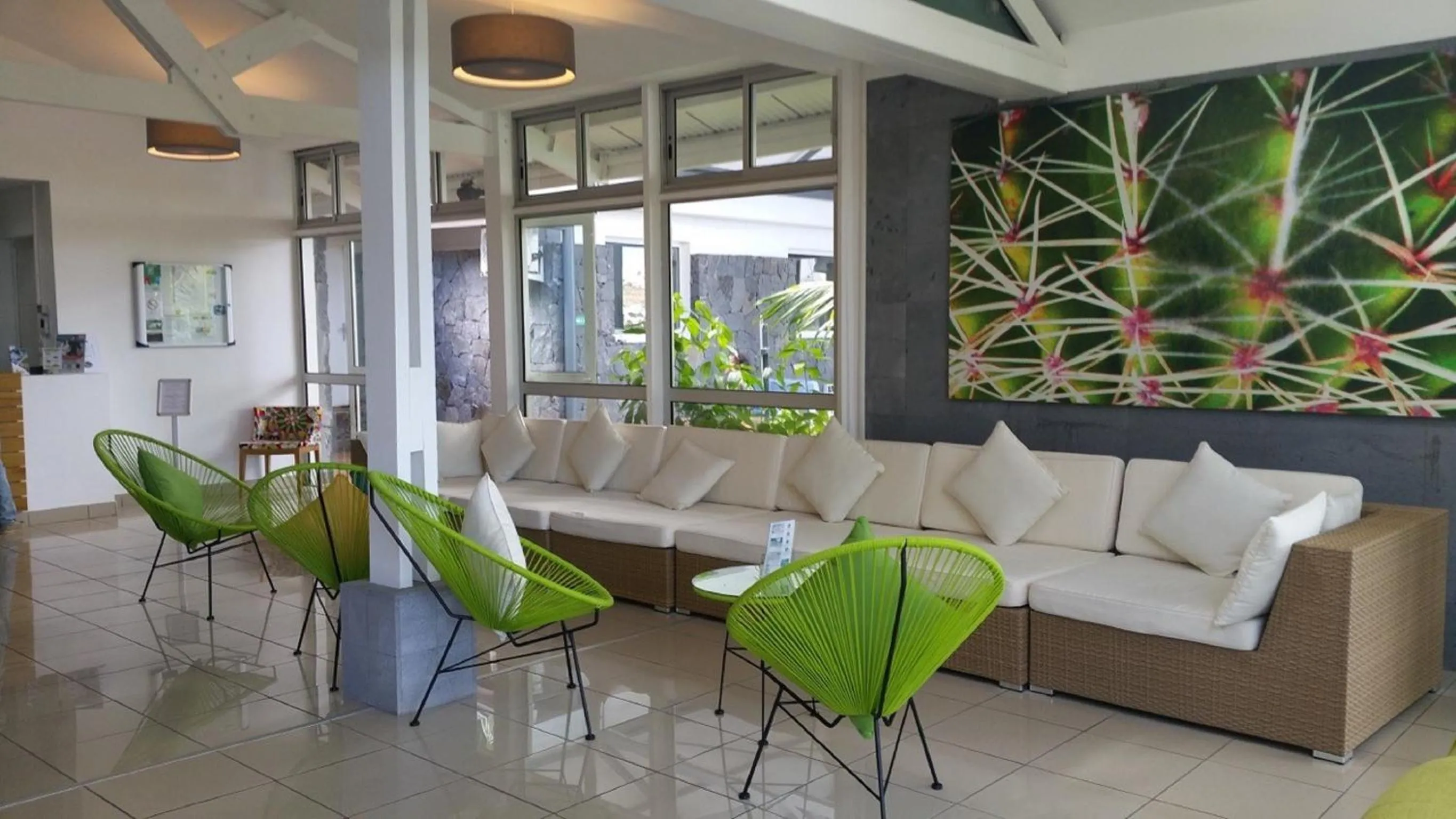 Lobby or reception in Les Aigrettes