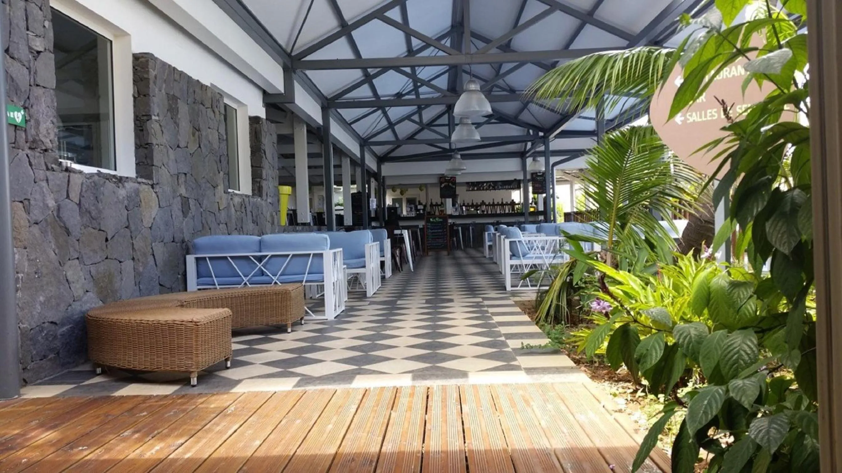 Lounge or bar in Les Aigrettes