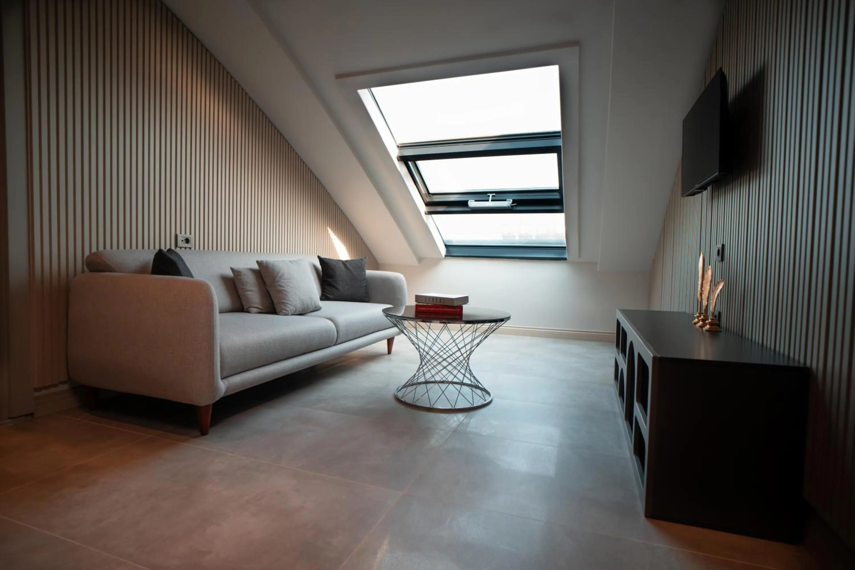 Living room in Sam Hotel